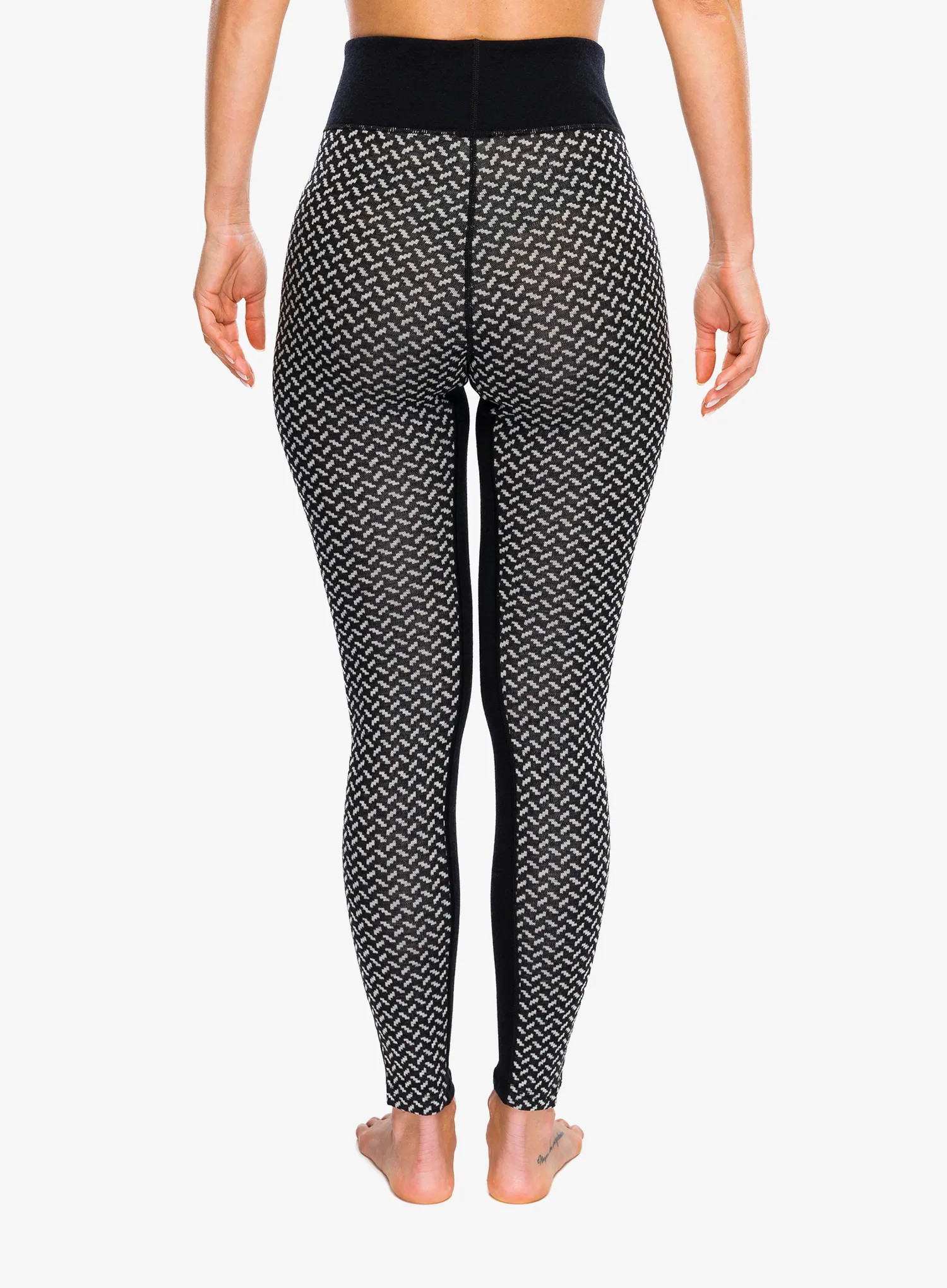 Ženske termo tajice Kari Traa Smekker High Waist Pants - black