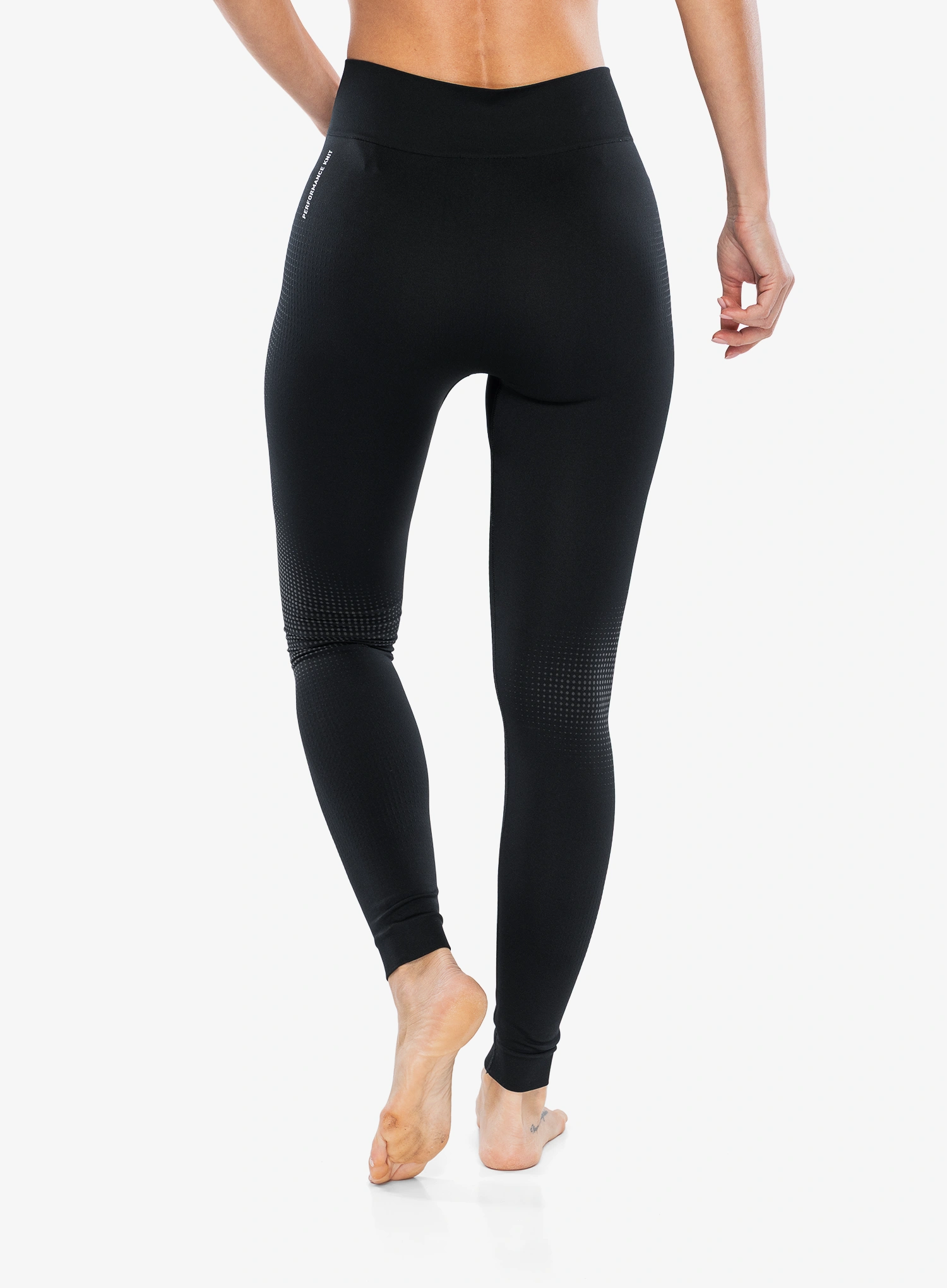 Ženske termo tajice Odlo Performance Warm BL Bottom Long - graphite grey