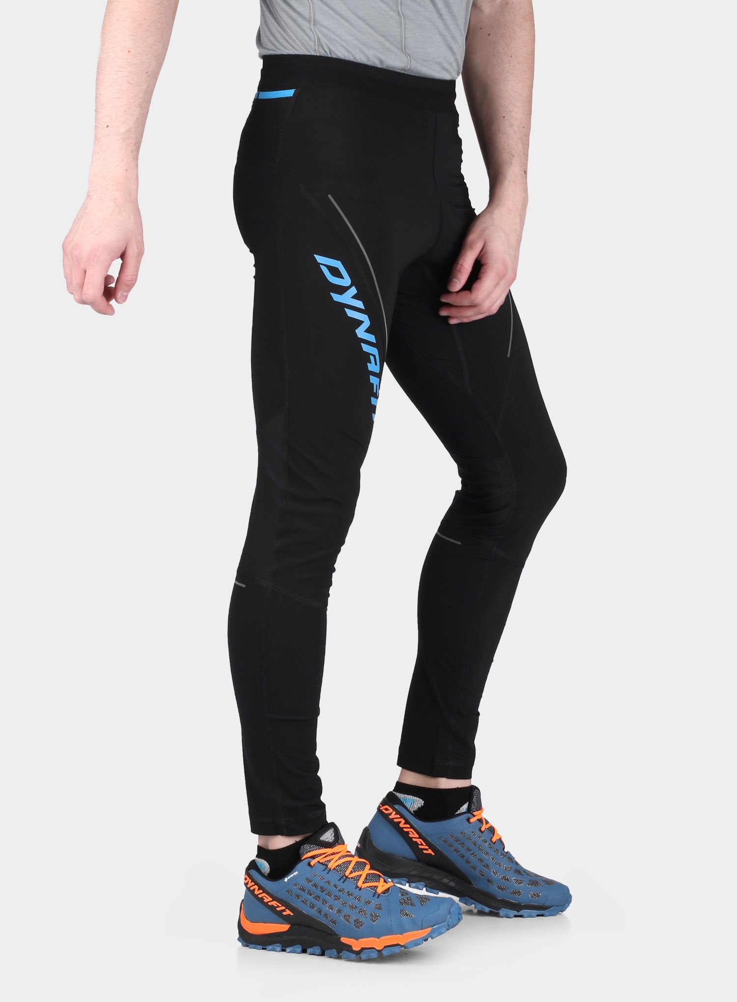 Tajice za trčanje Dynafit Ultra Long Tights - black out