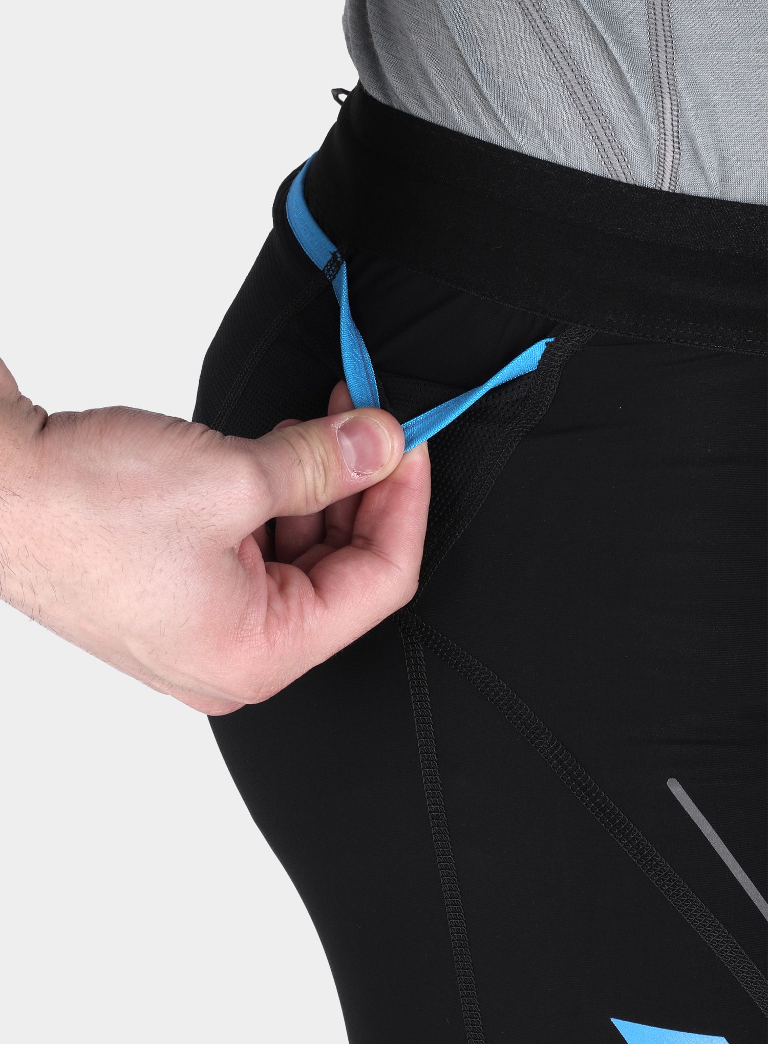 Tajice za trčanje Dynafit Ultra Long Tights - black out