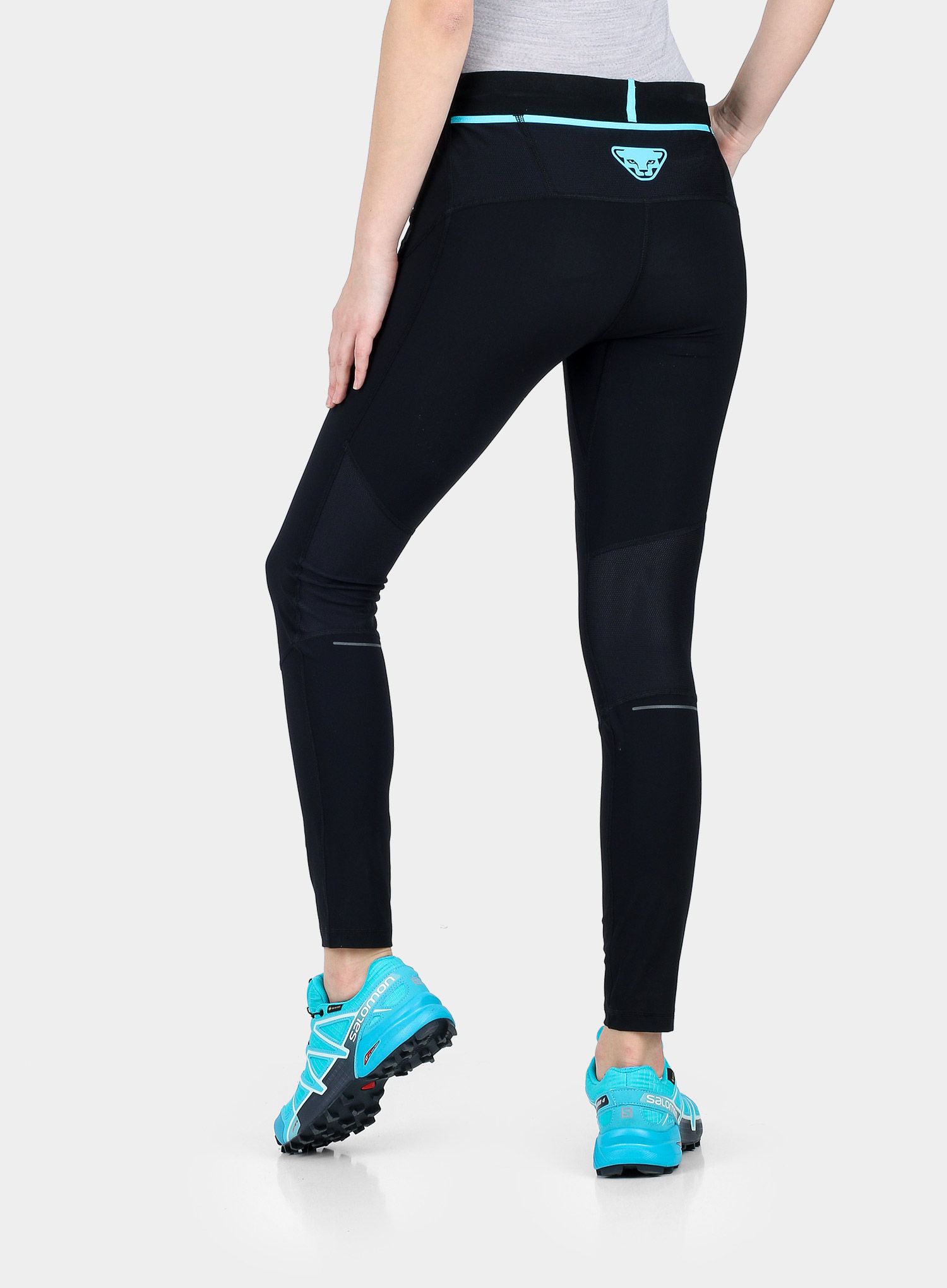 Ženske tajice za trčanje Dynafit Ultra Long Tights - black out