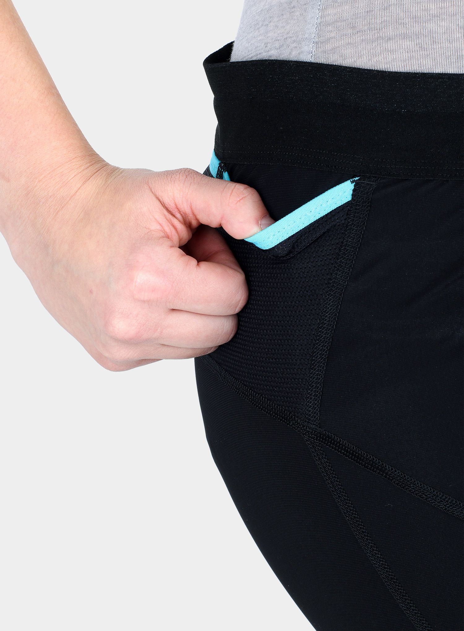 Ženske tajice za trčanje Dynafit Ultra Long Tights - black out
