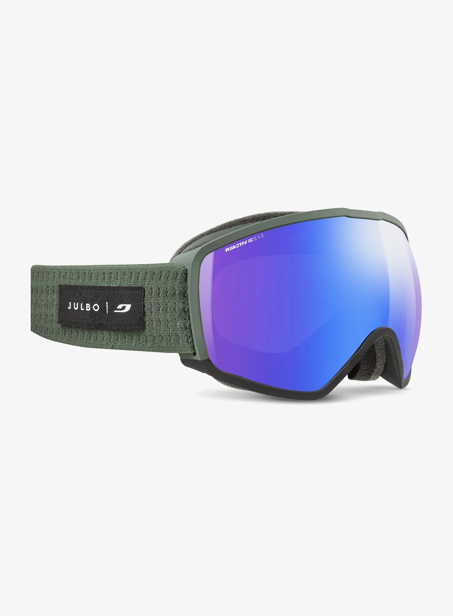 Skijaške naočale Julbo Hit - Reactiv 1-3 Glare Control - dark green/black