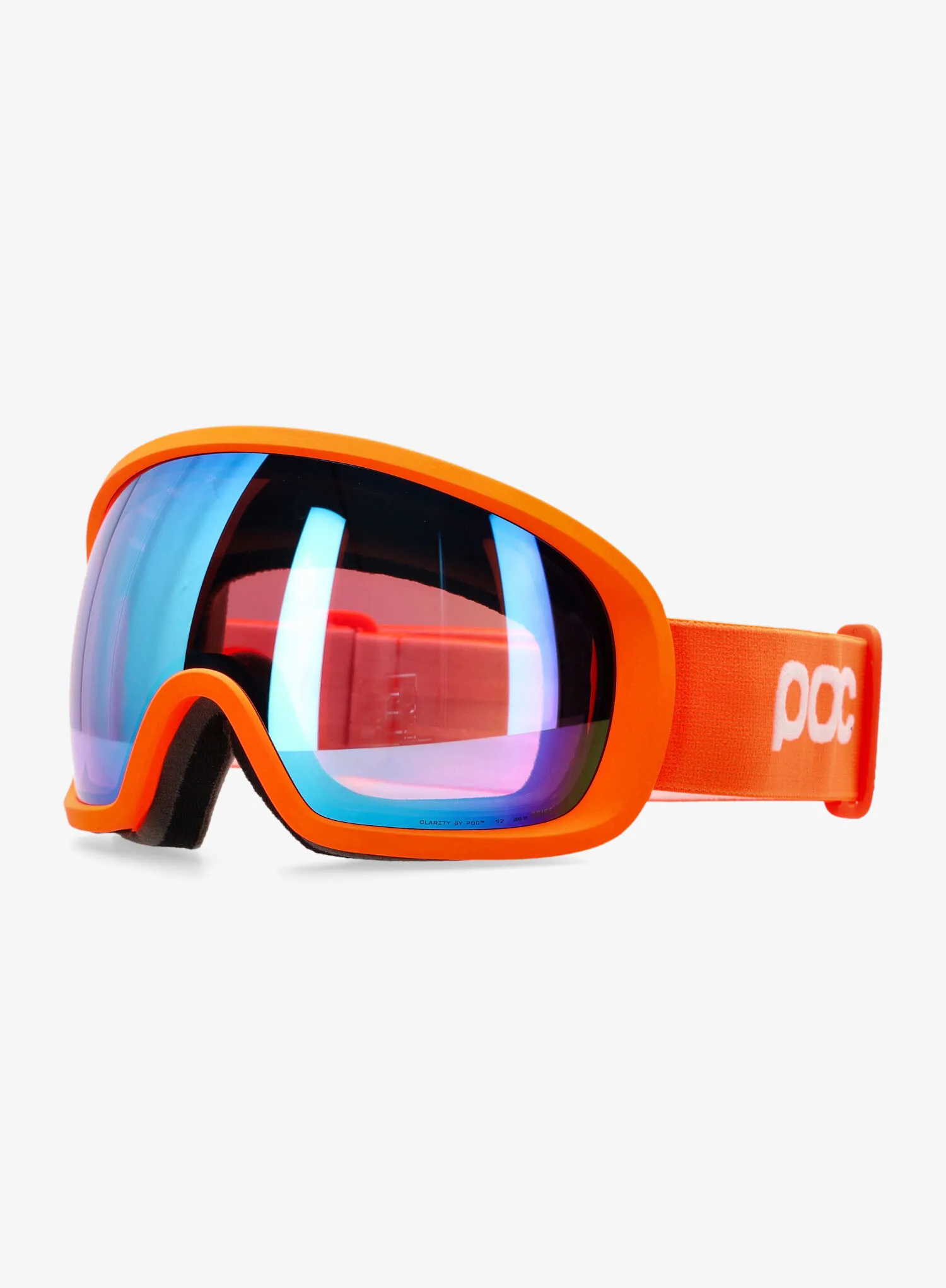 Skijaške naočale POC Fovea - zink orange/partly sunny blue