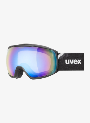 Skijaške naočale Uvex Victorious FM - black matt/ruby green S2