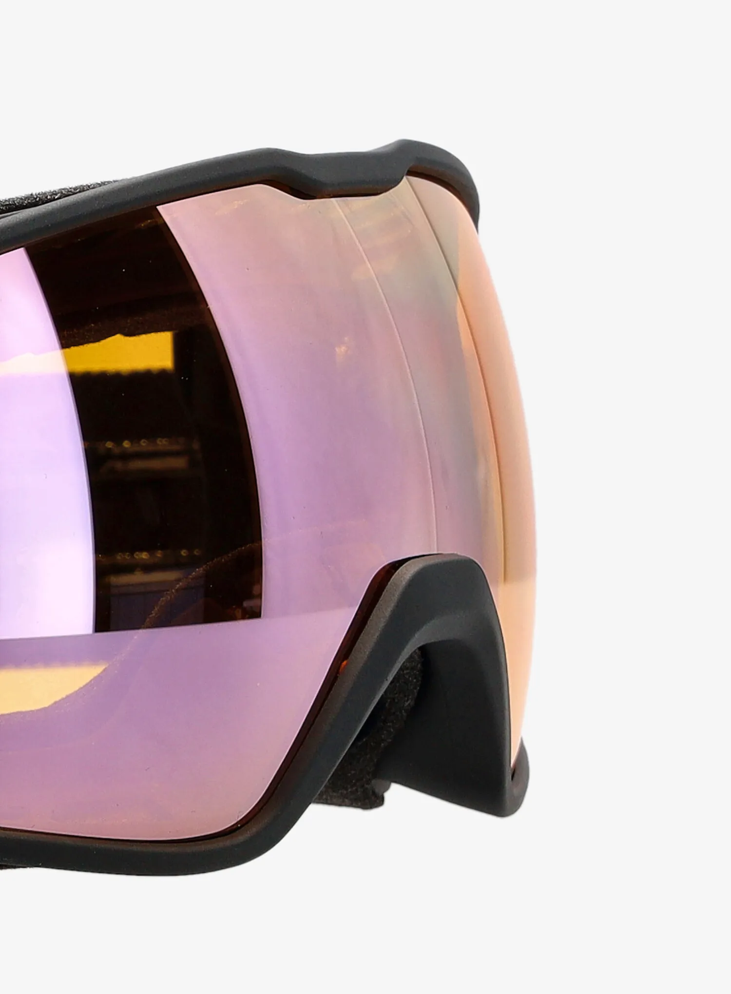 Skijaške naočale Uvex Xcitd CV - black/lavender/colorvis/yellow