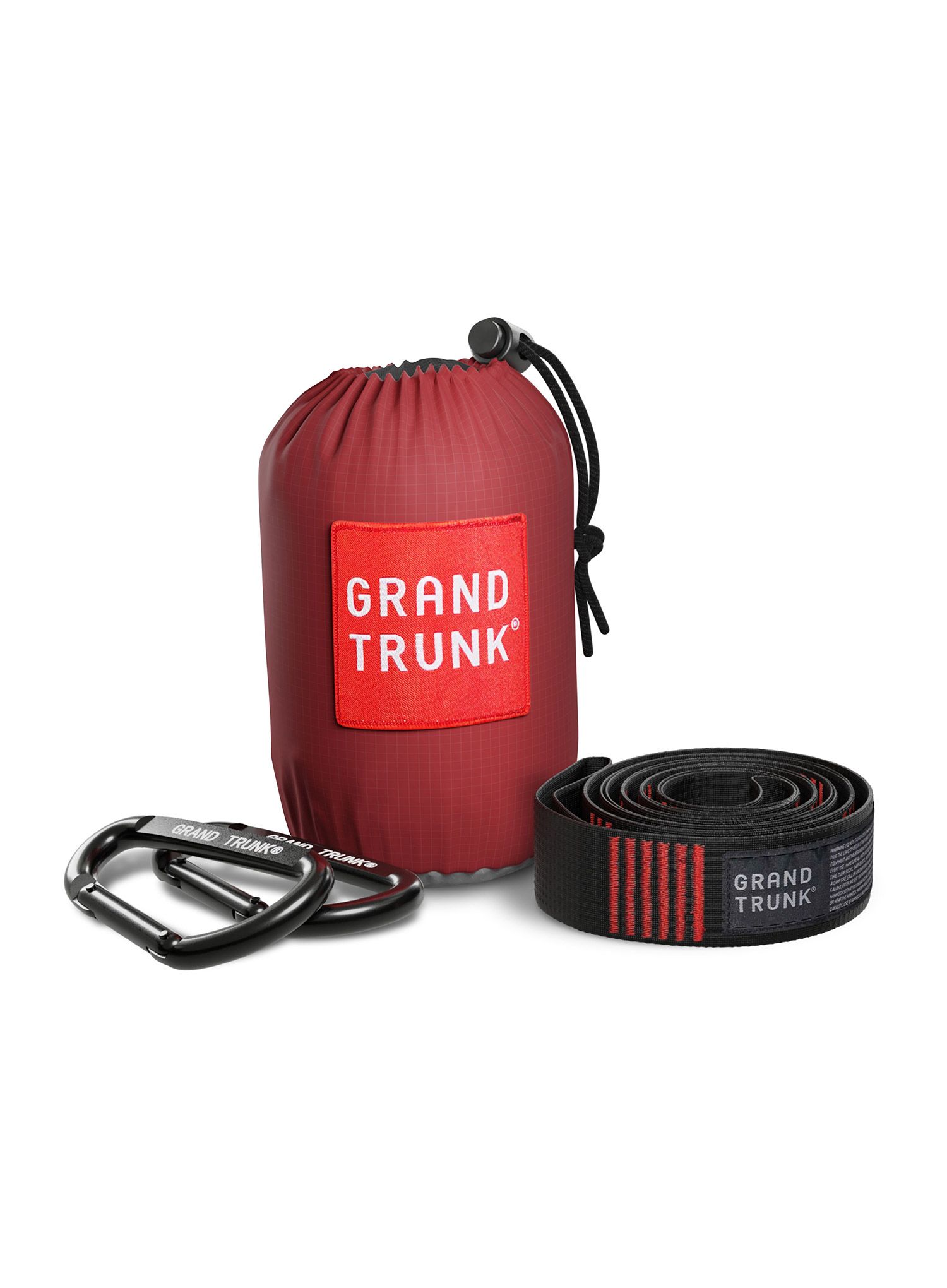 Viseća mreža Grand Trunk Double Deluxe Parachute Nylon with Straps - crimson/charcoal
