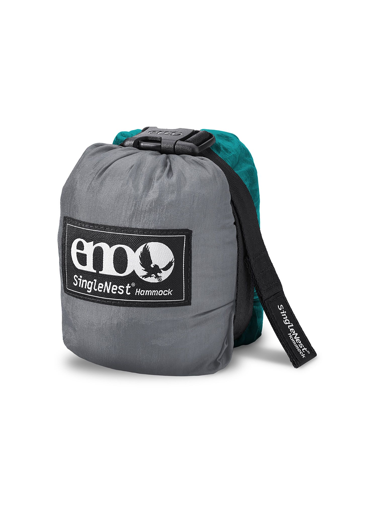 Biciklistička viseća mreža ENO SingleNest Hammock - grey/seafoam