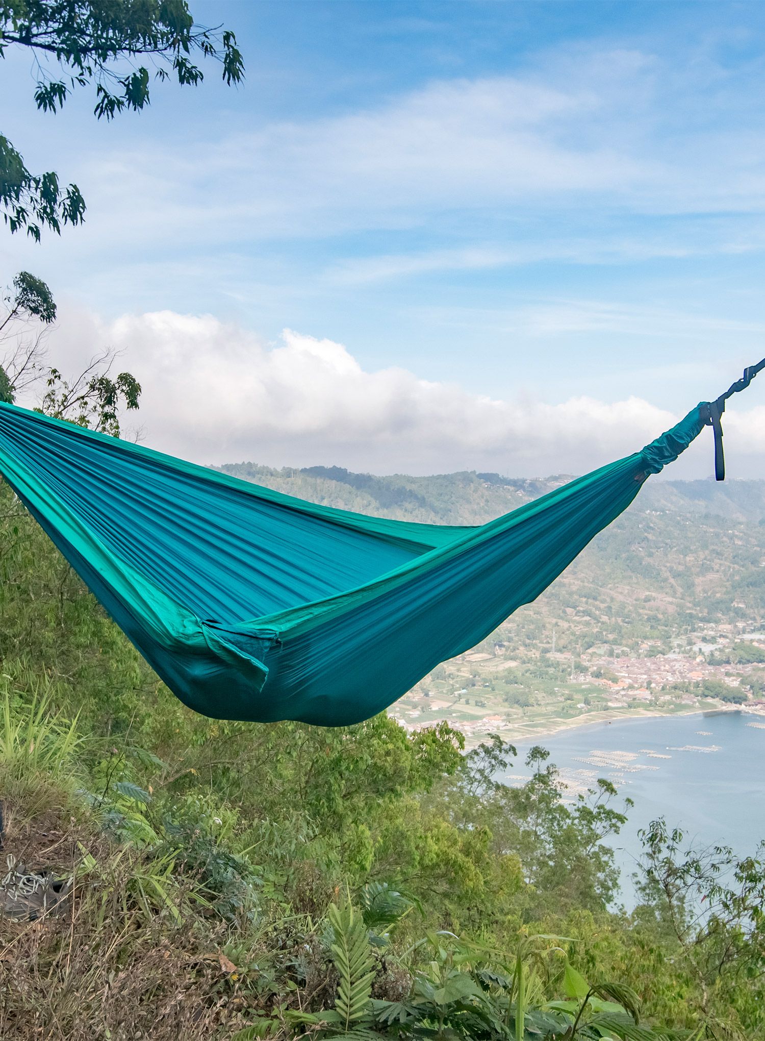 Viseća mreža Ticket to The Moon King Size Hammock - emerald green/green