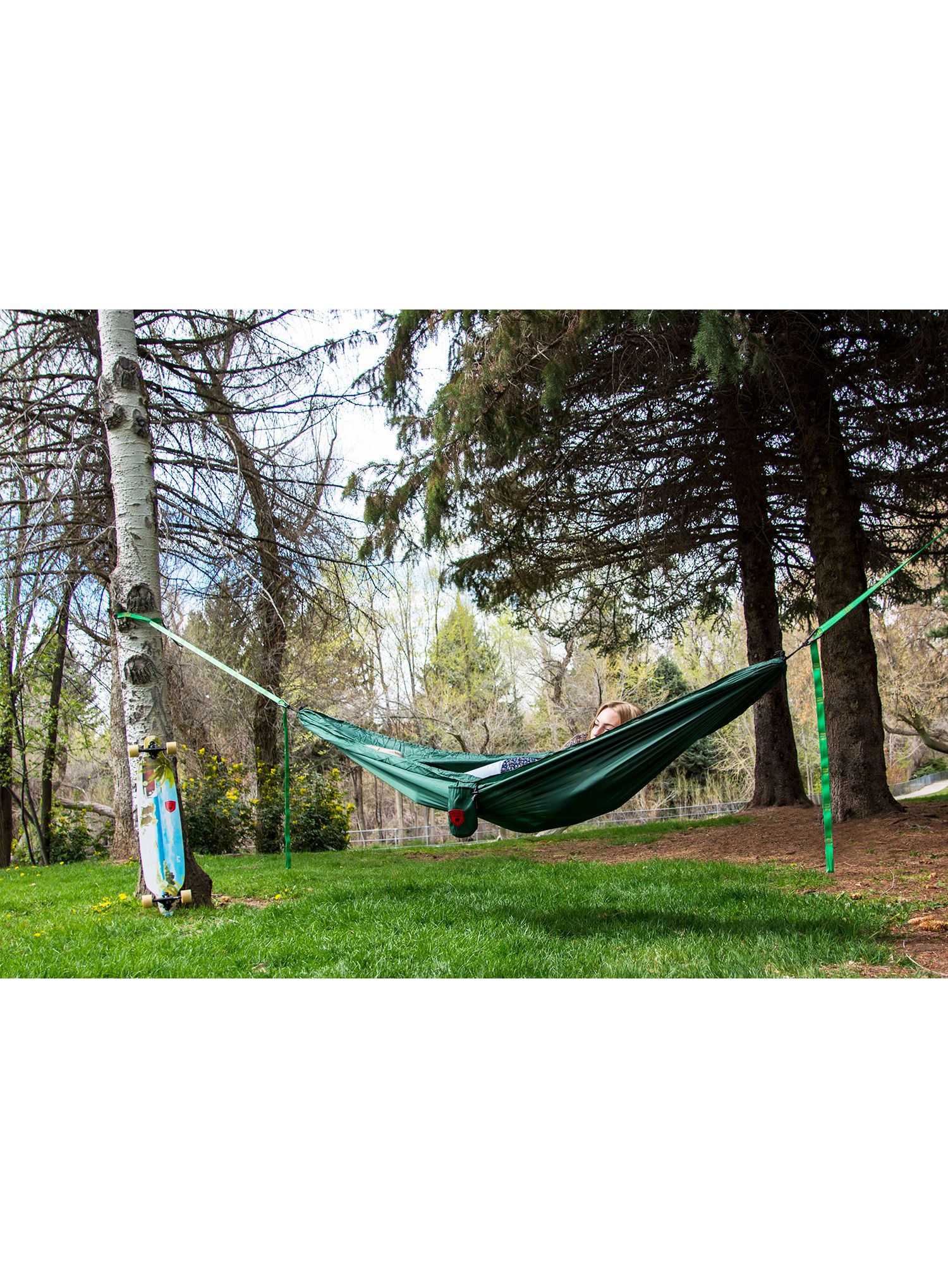 Viseća mreža Grand Trunk Ultralight Starter Hammock - green