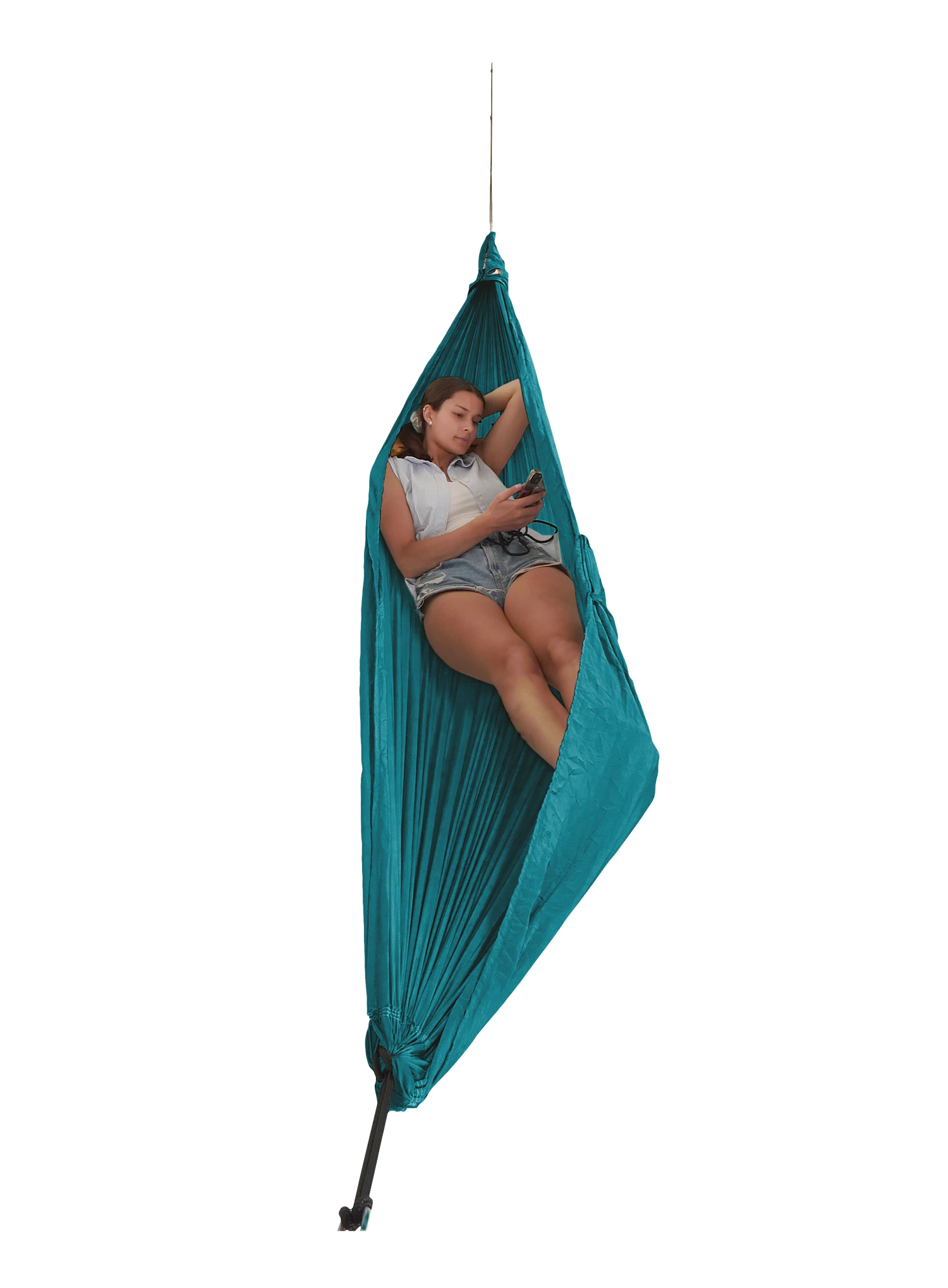 Viseća mreža Ticket To The Moon Compact Hammock - aqua