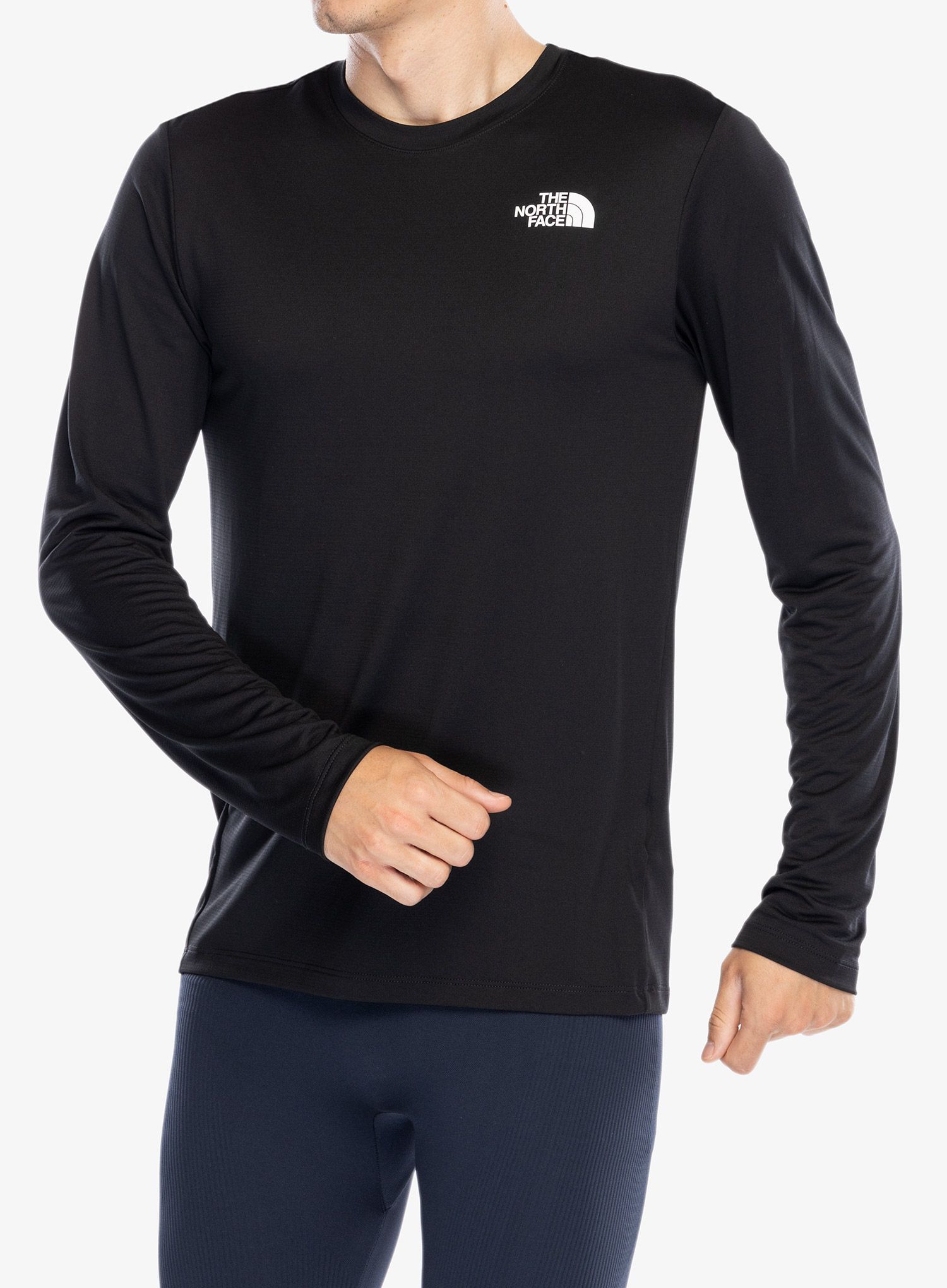 Majica dugih rukava The North Face 24/7 L/S Tee - tnf black