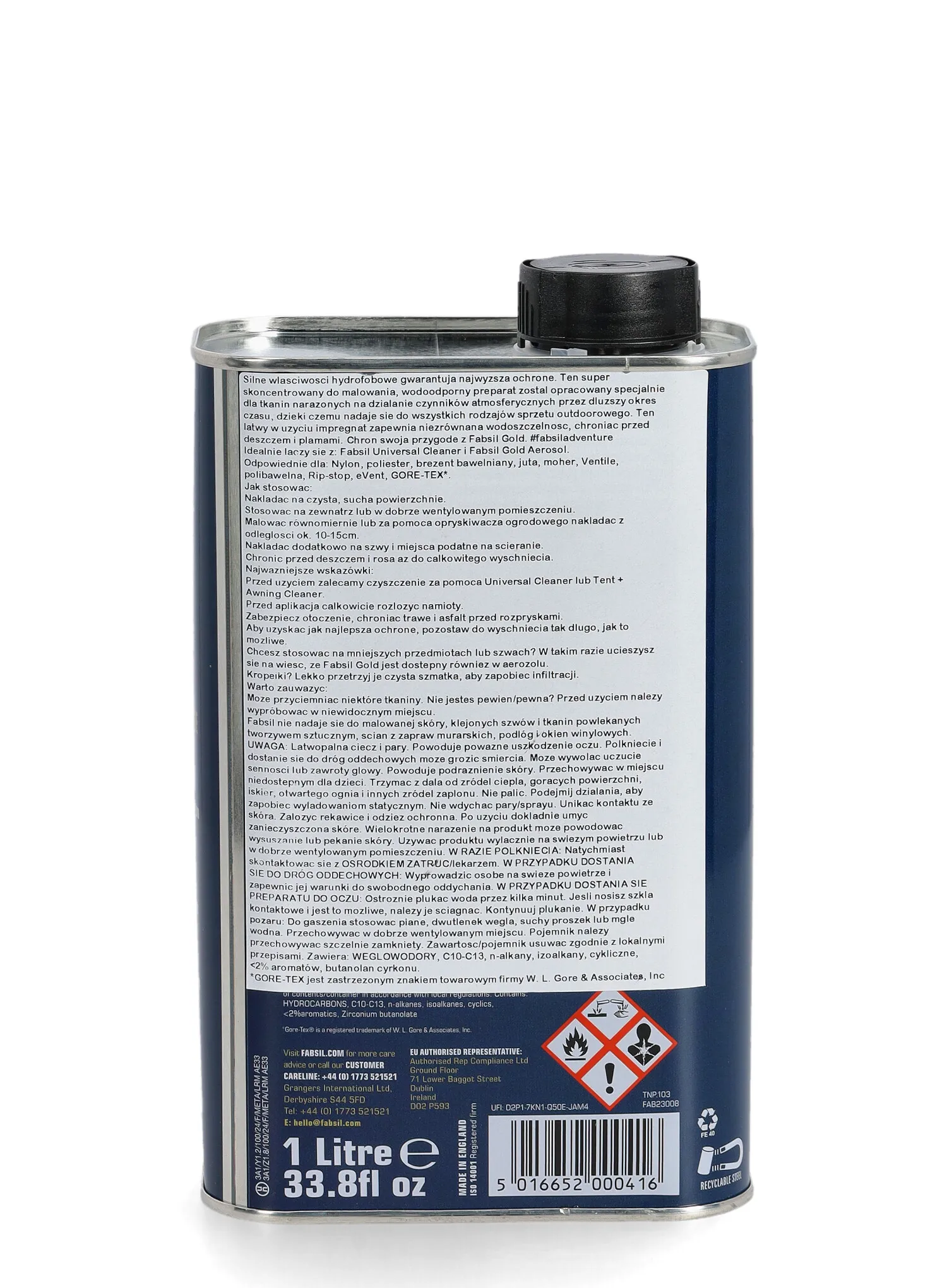 Impregnat za šatore Grangers Fabsil Universal Protector Gold 1000 ml