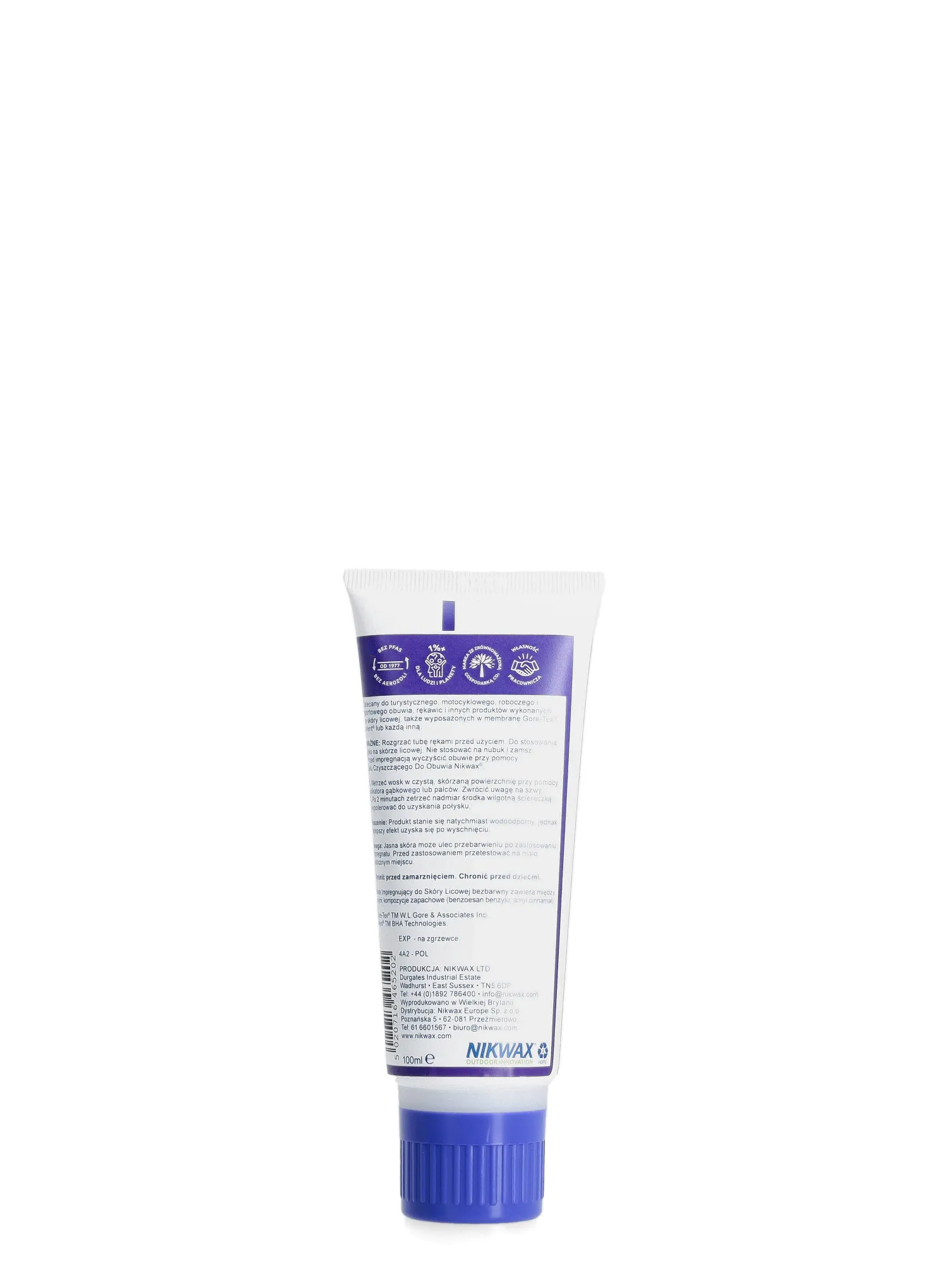 Vosak za cipele Nikwax Waterproofing wax for leather 100 ml - clear