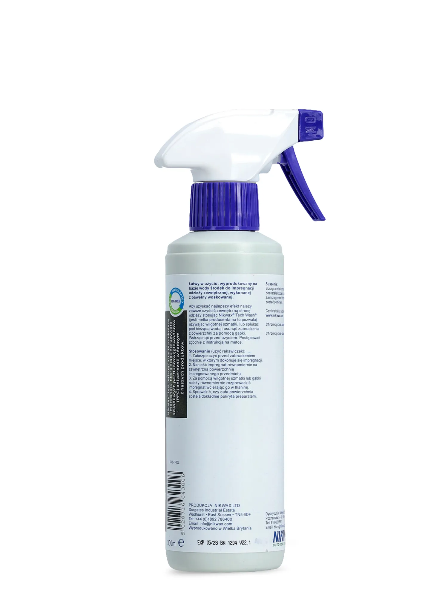 Impregnat za odjeću Nikwax Wax Cotton Proof 300ml