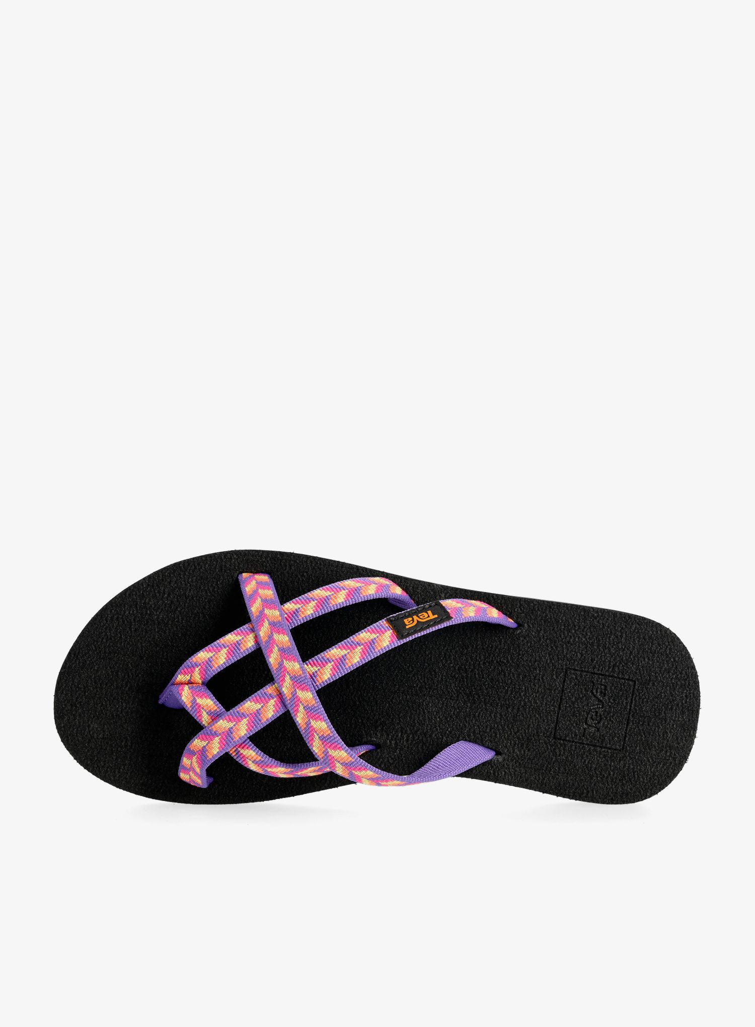 Ženske japanke Teva Olowahu - retro geometric pink