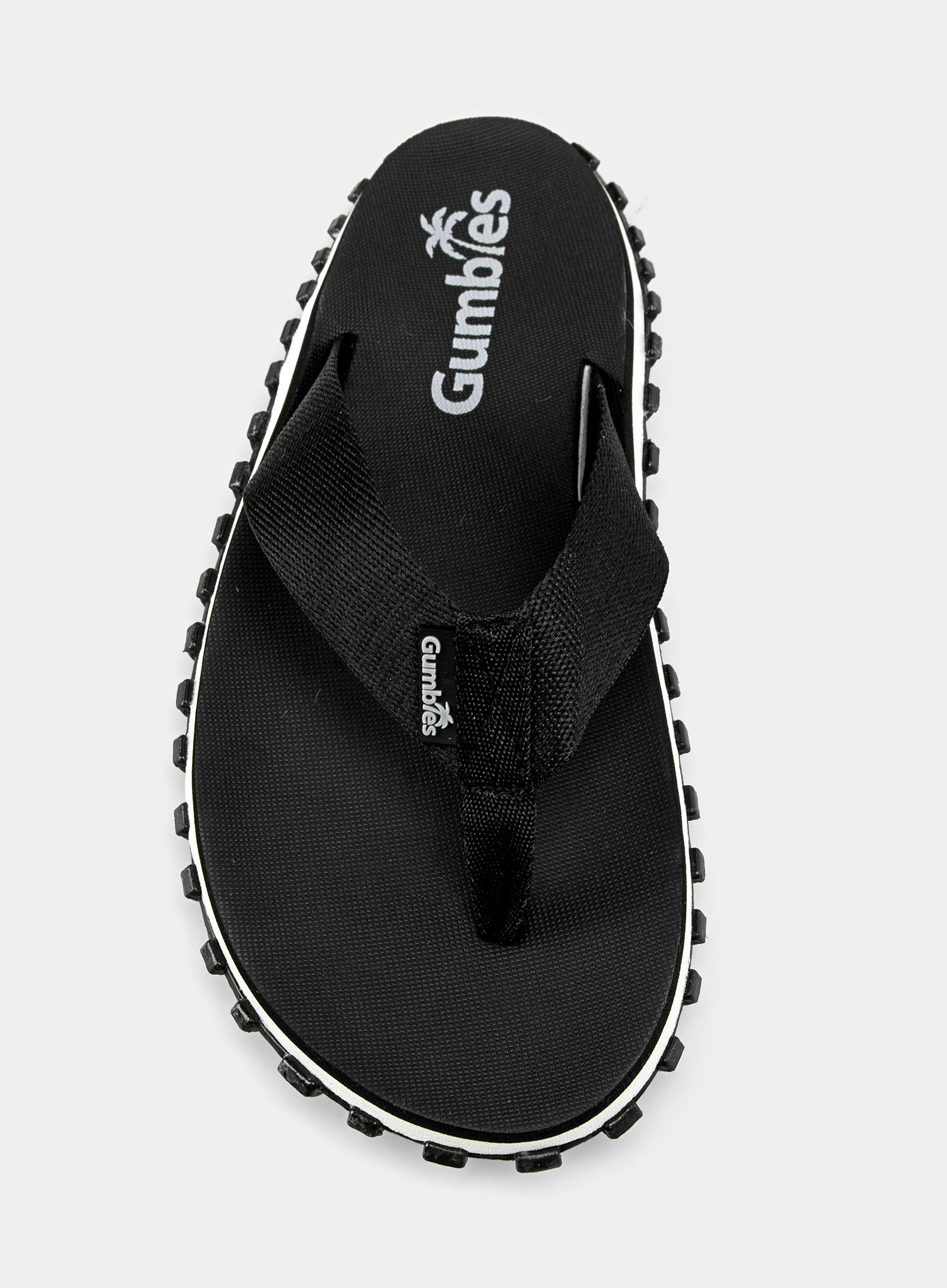 Japanke Gumbies Duckbill Flip-Flops - black