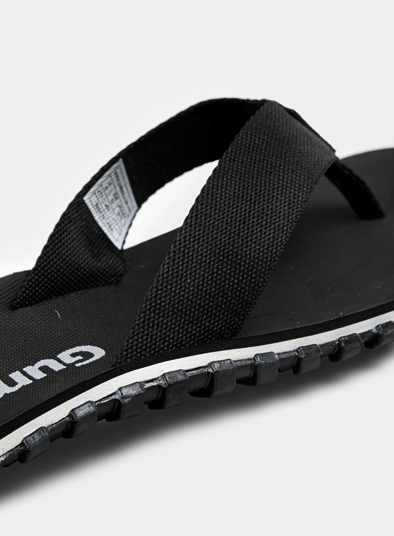 Japanke Gumbies Duckbill Flip-Flops - black
