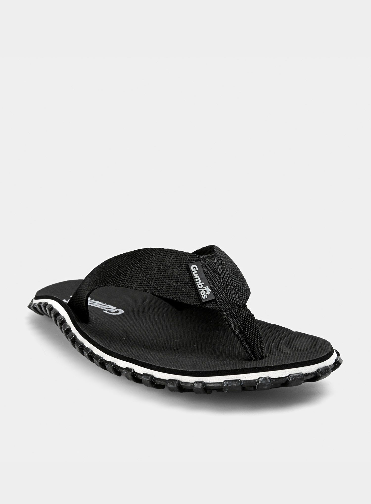 Japanke Gumbies Duckbill Flip-Flops - black