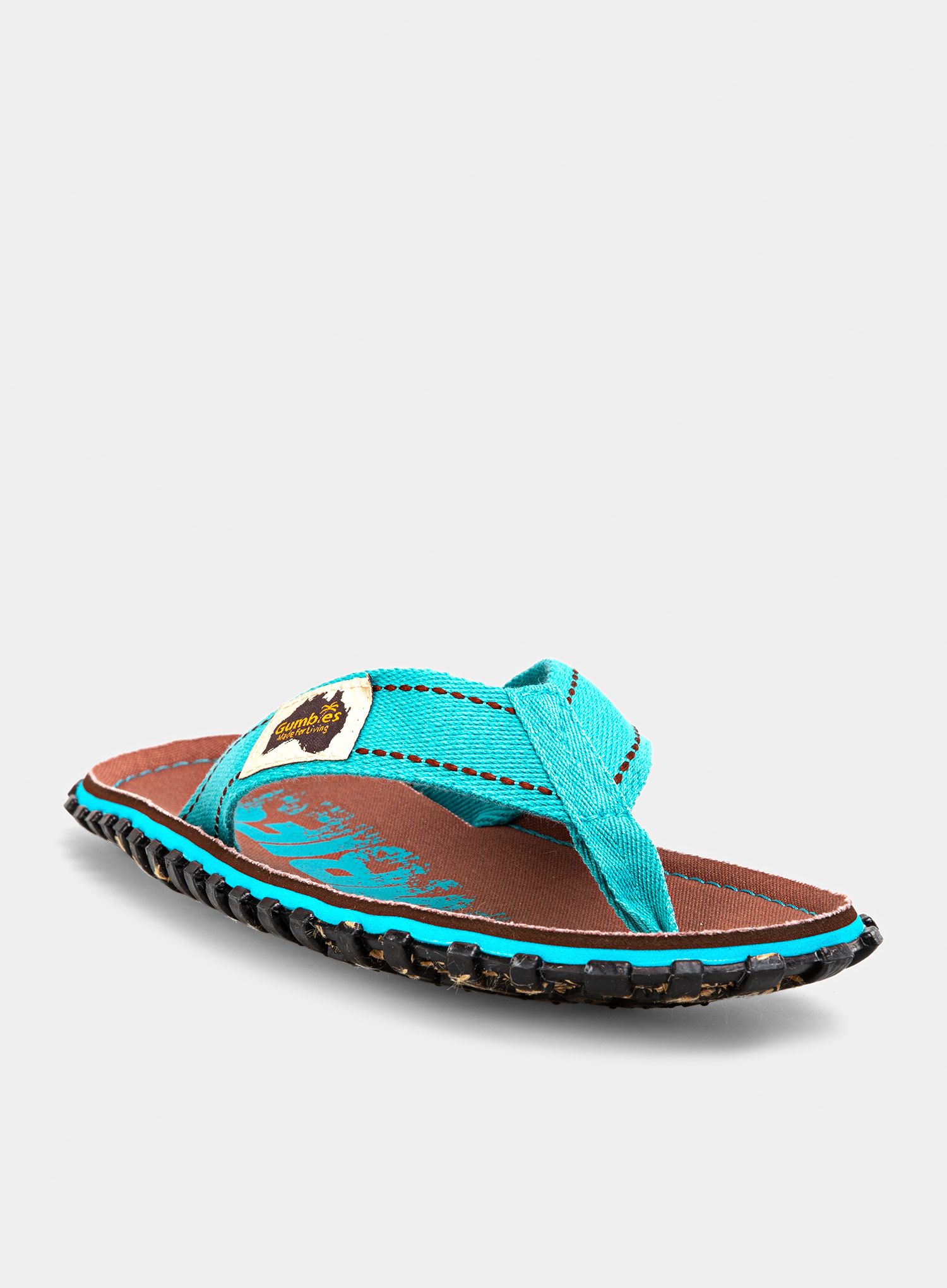 Japanke Gumbies Islander Canvas Flip-Flops - eroded retro