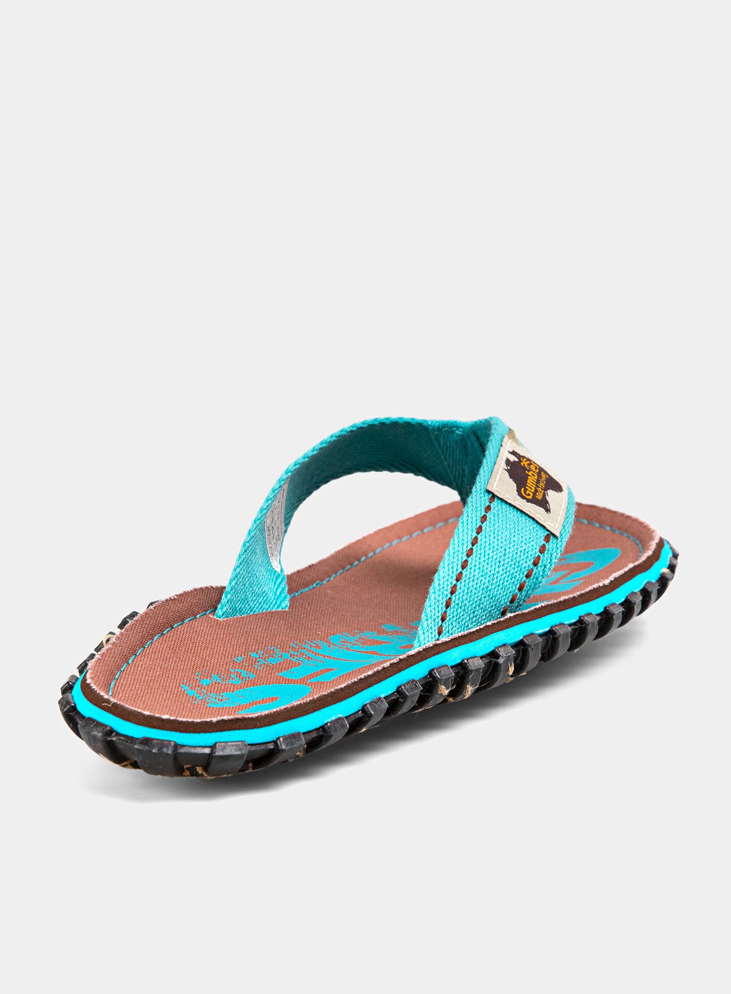 Japanke Gumbies Islander Canvas Flip-Flops - eroded retro