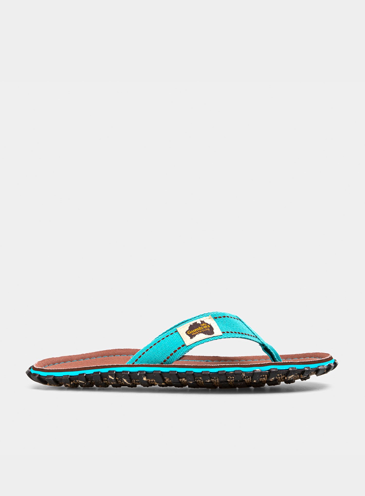 Japanke Gumbies Islander Canvas Flip-Flops - eroded retro