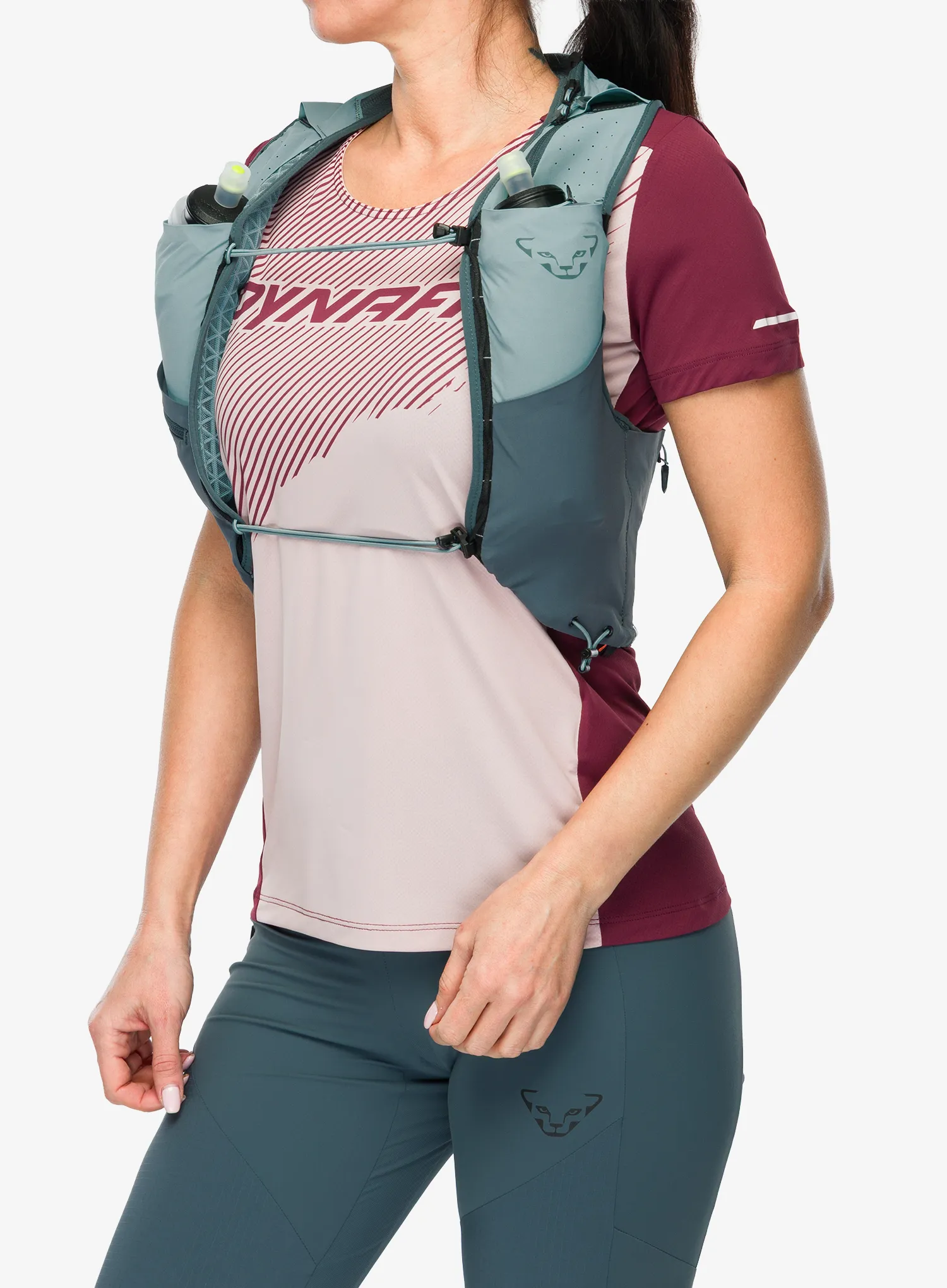 Prsluk za trčanje Dynafit Alpine 15 Vest - smoke blue/cinder