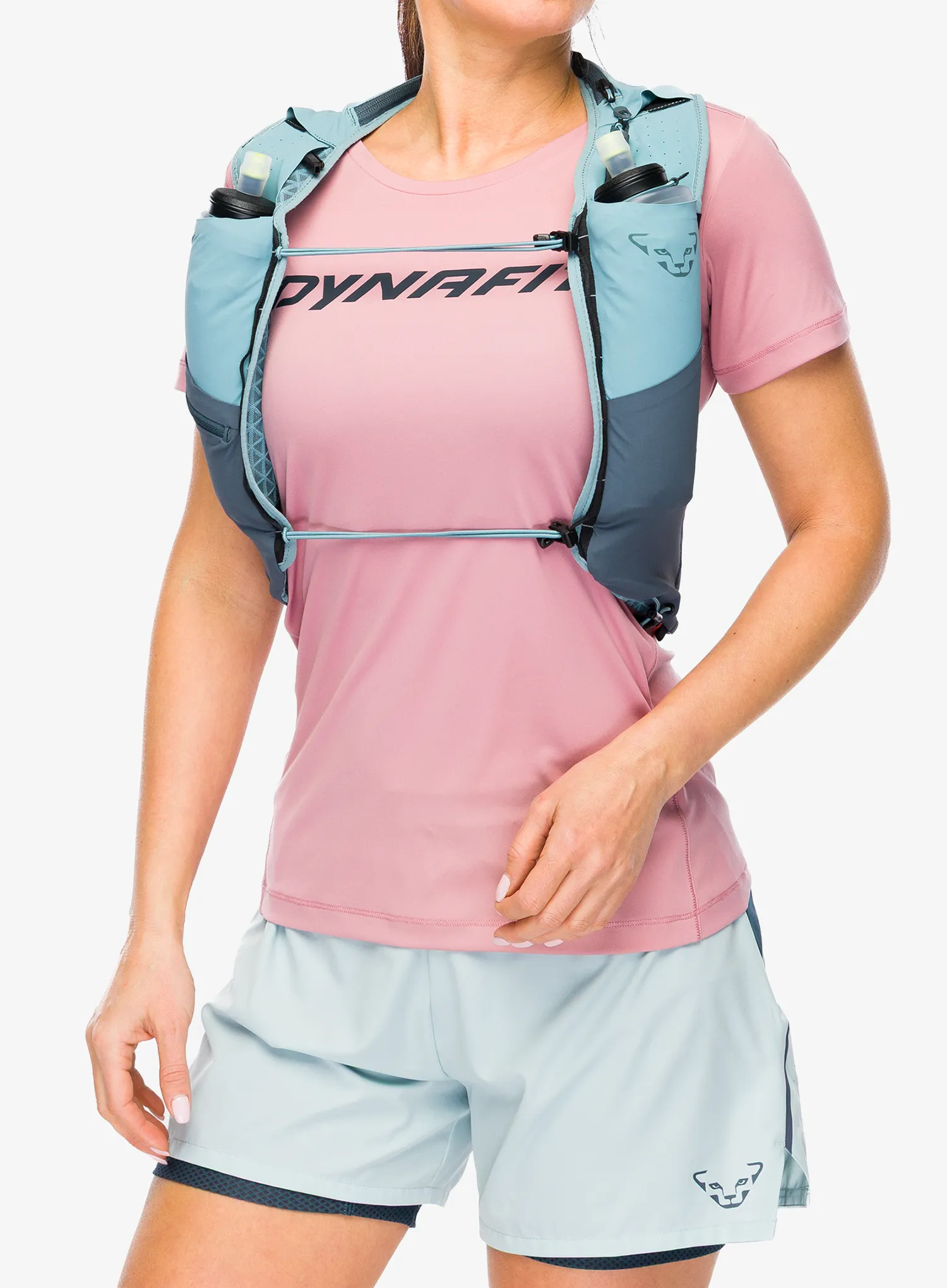 Prsluk za trčanje Dynafit Alpine 8 Vest - smoke blue/cinder