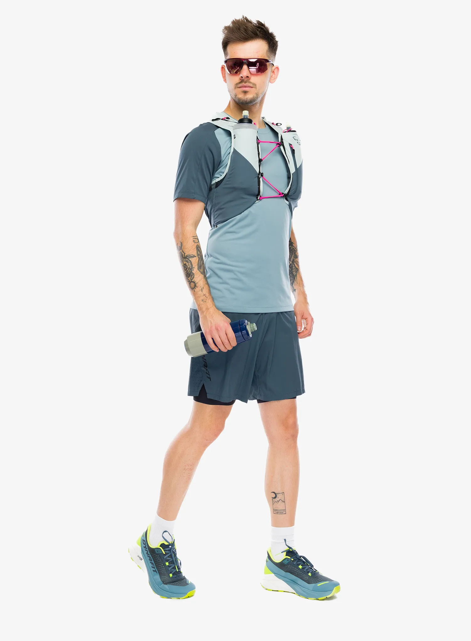 Prsluk za trčanje Dynafit Ultra 12 Vest - cloud blue/cinder