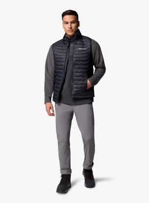 Prsluk Columbia Powder Pass Hybrid Vest - black
