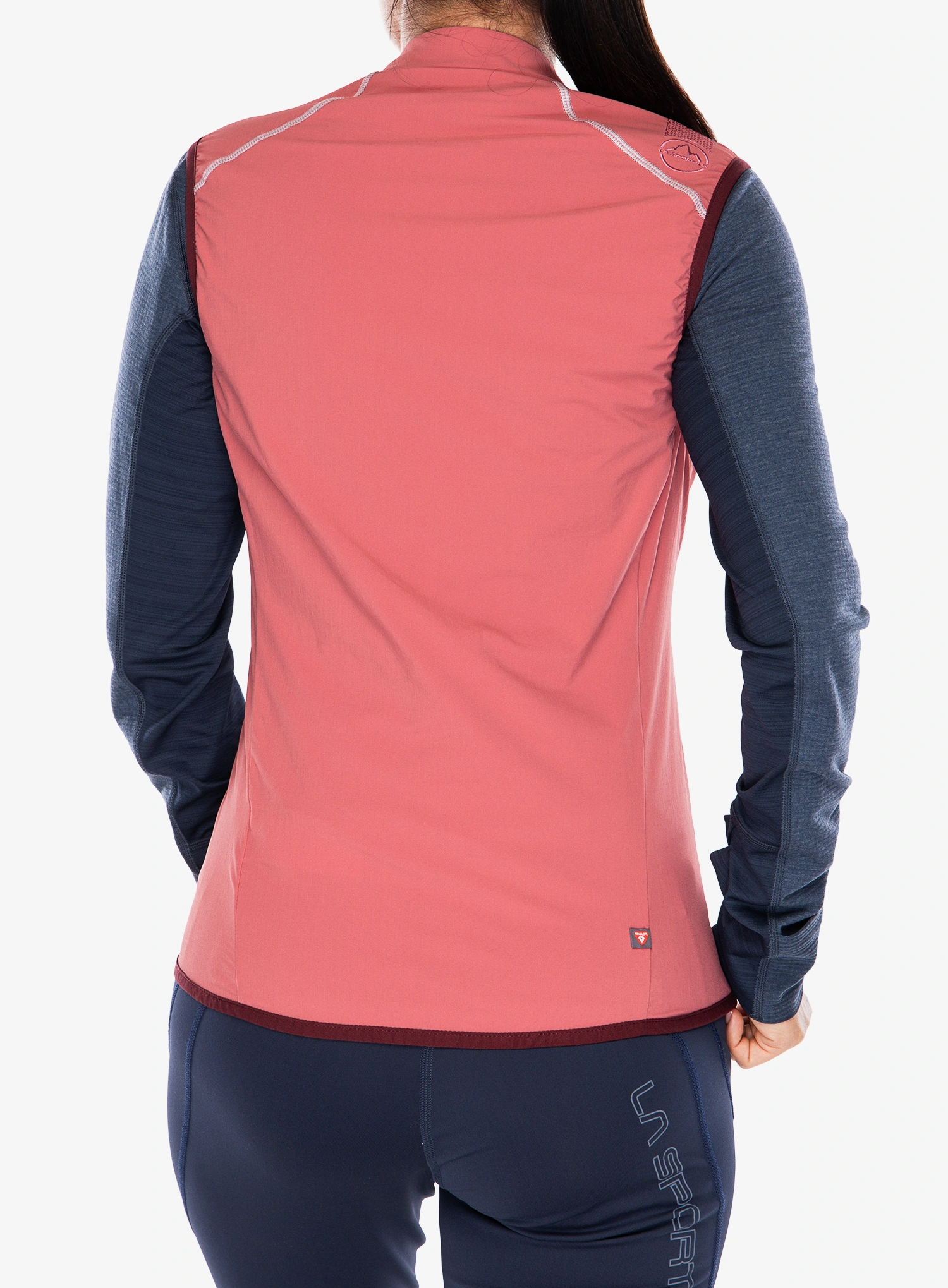 Ženski prsluk La Sportiva Alya Vest - rosebay/redwood