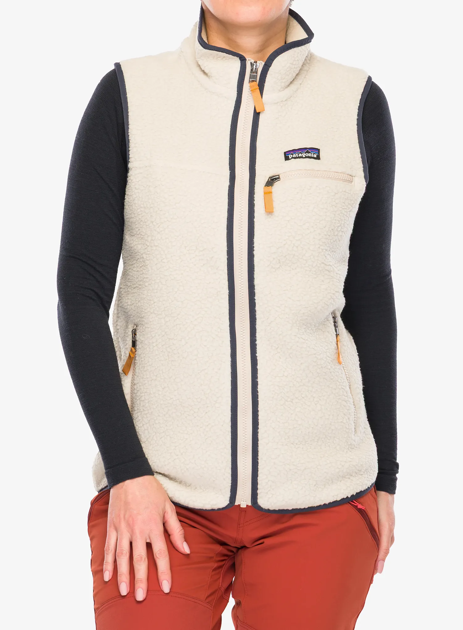 Ženski prsluk Patagonia Retro Pile Vest - pelican