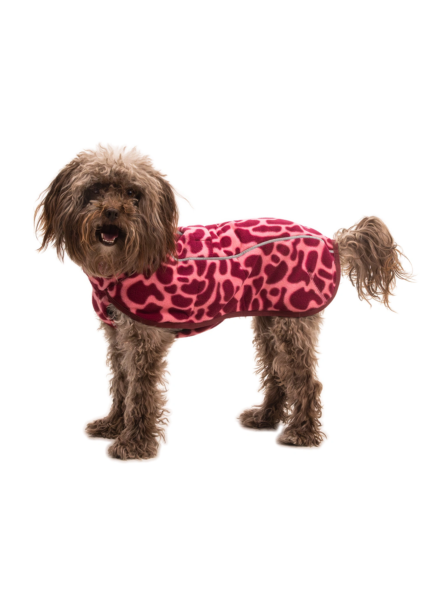 Prsluk za psa Ruffwear Climate Changer Fleece Vest - berry lava