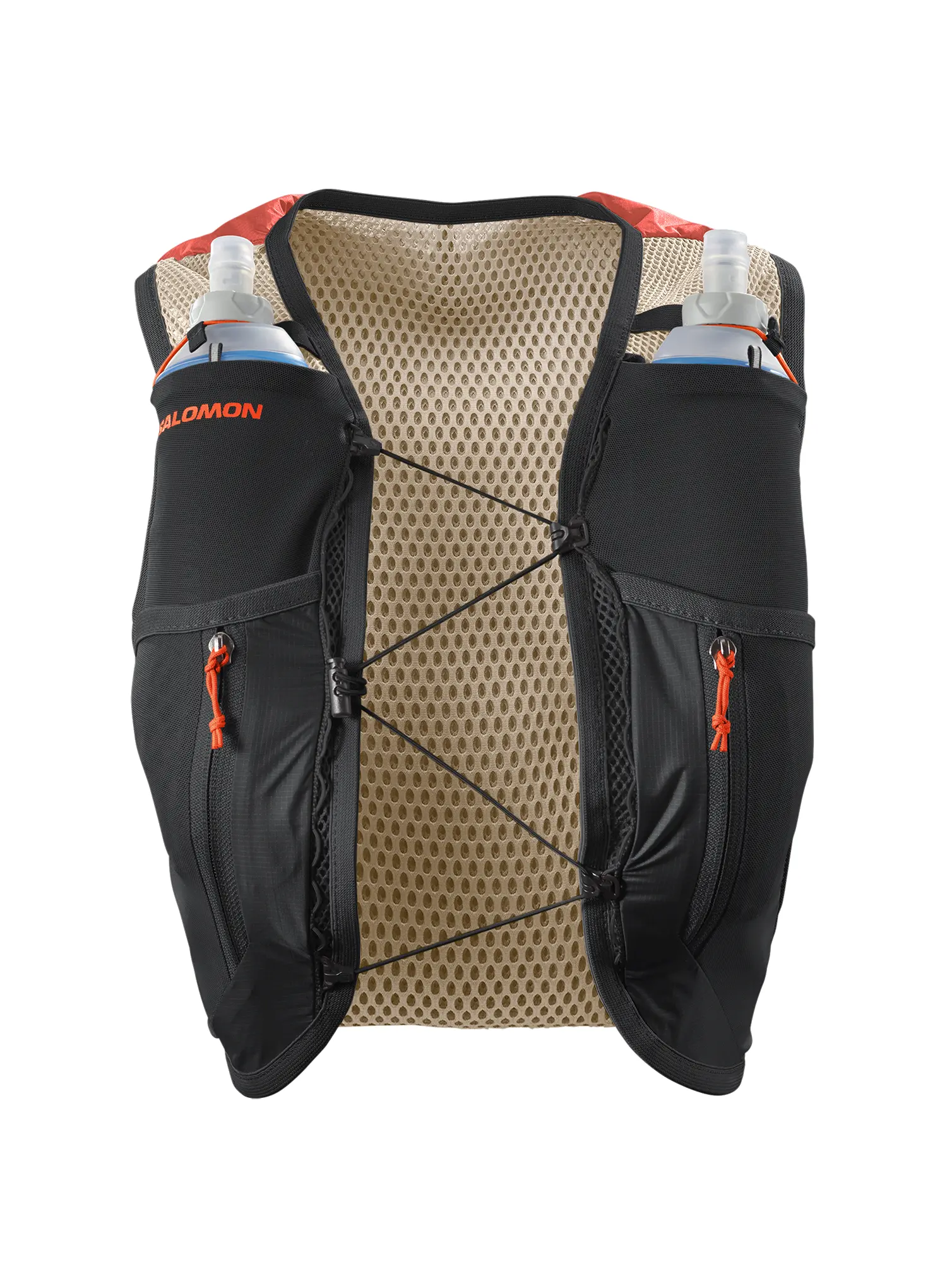 Ženski prsluk za trčanje Salomon Active Skin 12 Set - emerglow/black