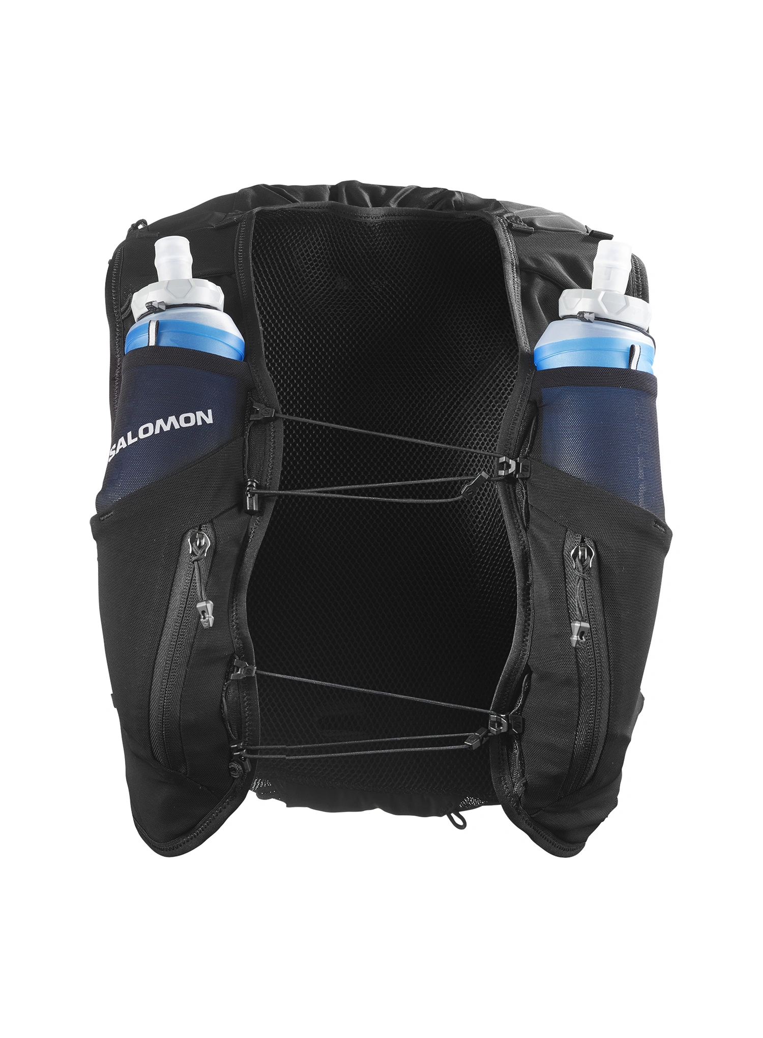 Ženski prsluk za trčanje Salomon Adv Skin 12 Set - black/asphalt