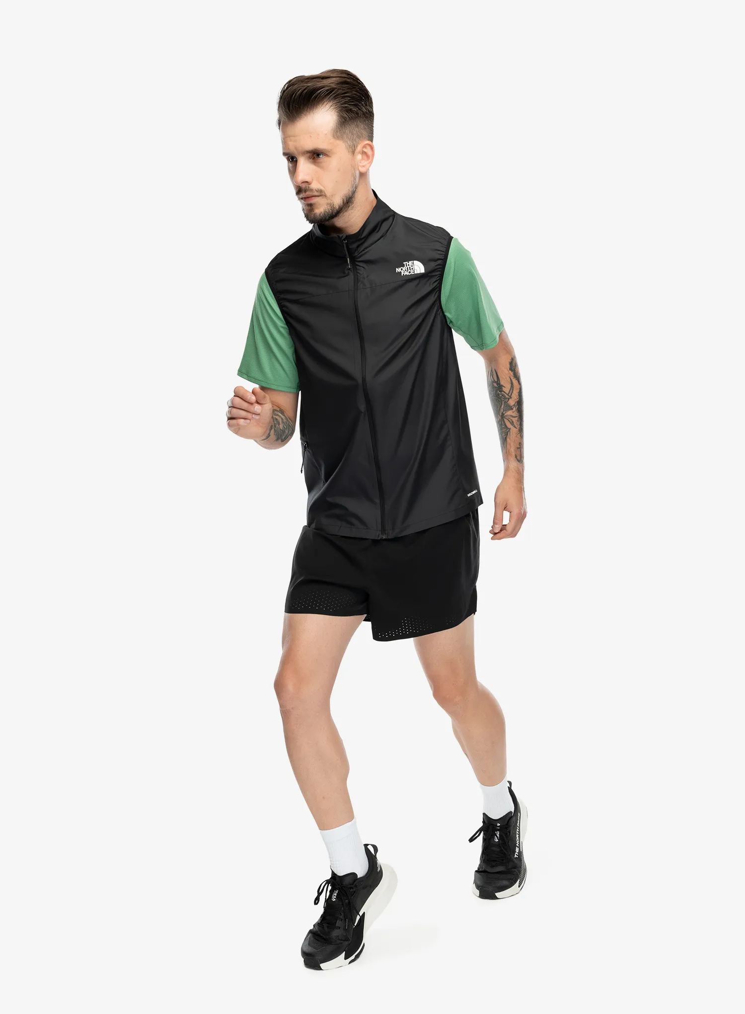 Prsluk za trčanje The North Face Fontanales Wind Vest - tnf black