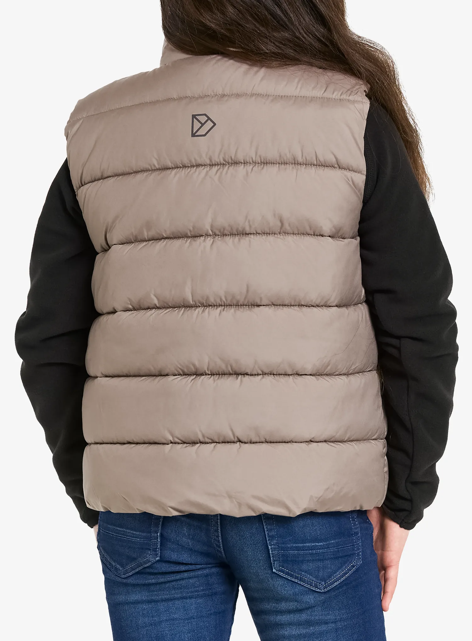 Dječja prsluka Didriksons Kilo Vest 2 - ash brown