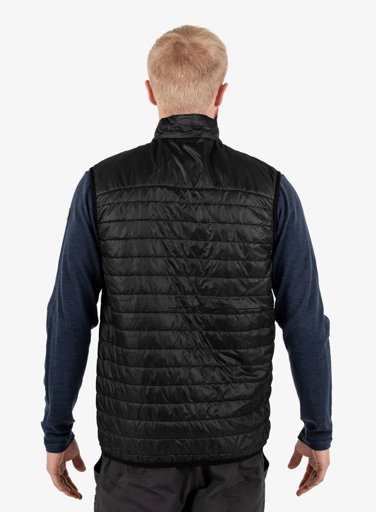 Prsluk Fjallraven Abisko Padded Vest - black