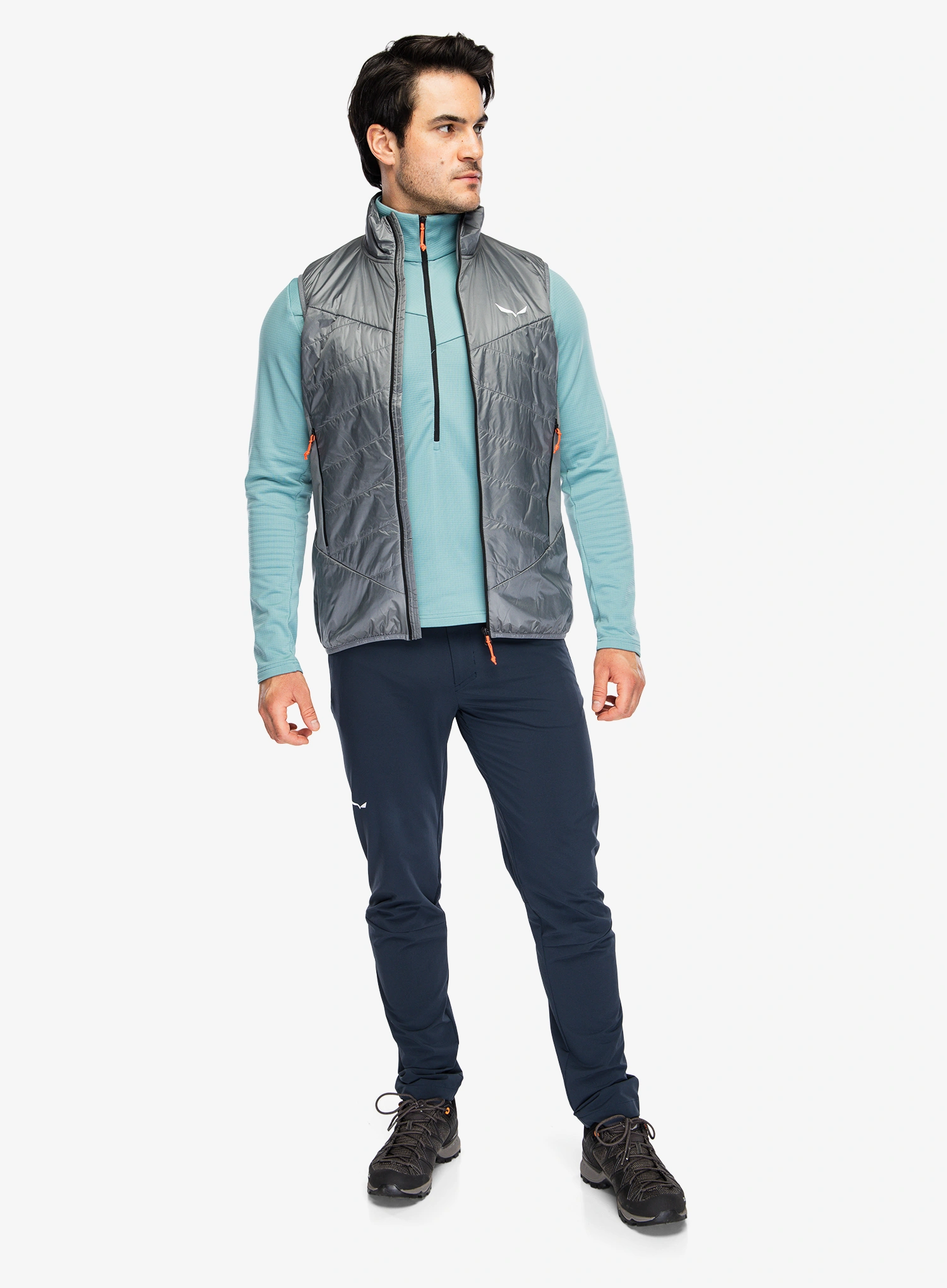 Prsluk s postavom Salewa Ortles Hyb TWR Vest - quiet shade