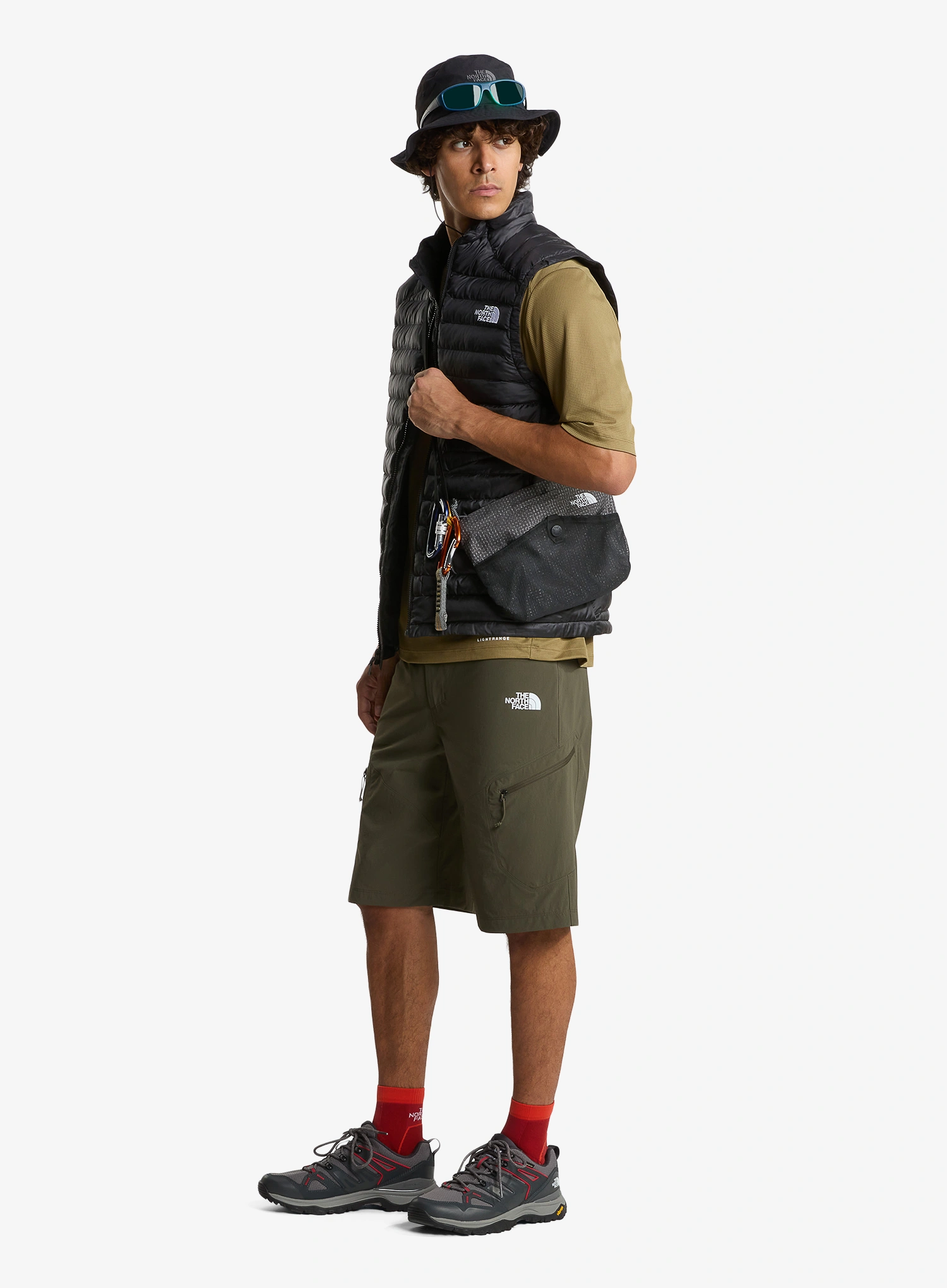 Prsluk s postavom The North Face Huila Synth Vest - tnf black