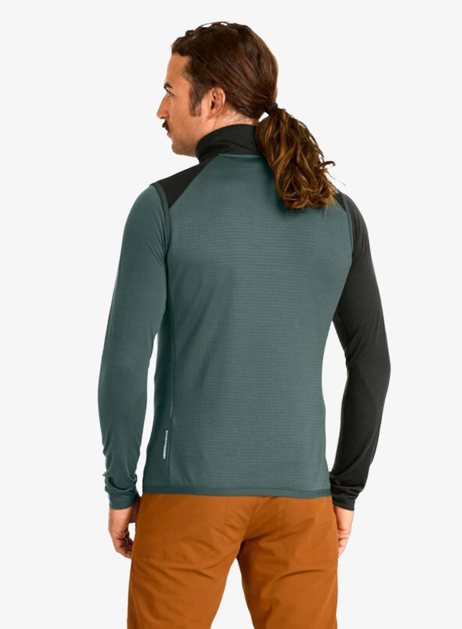 Prsluk Ortovox Fleece Grid Vest - dark arctic grey