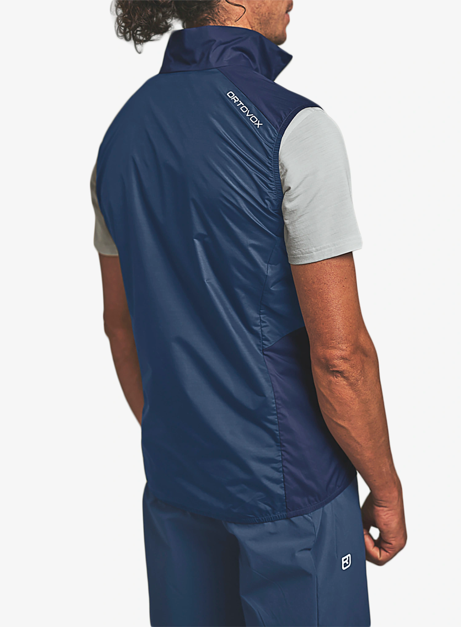 Prsluk Ortovox Trace Windbreaker Vest - blue nunatak