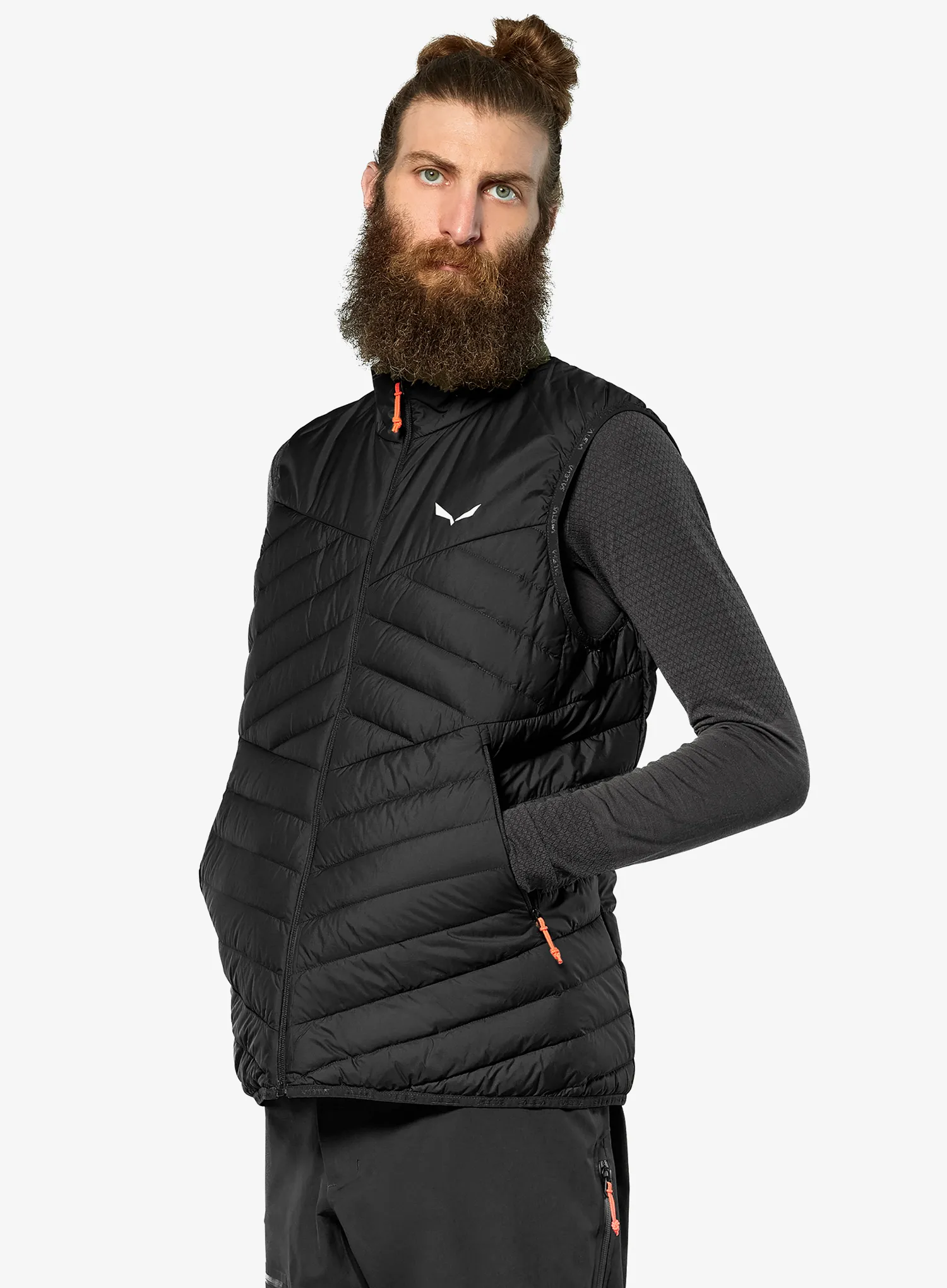 Perjani prsluk Salewa Brenta RDS Dwn Vest - black out
