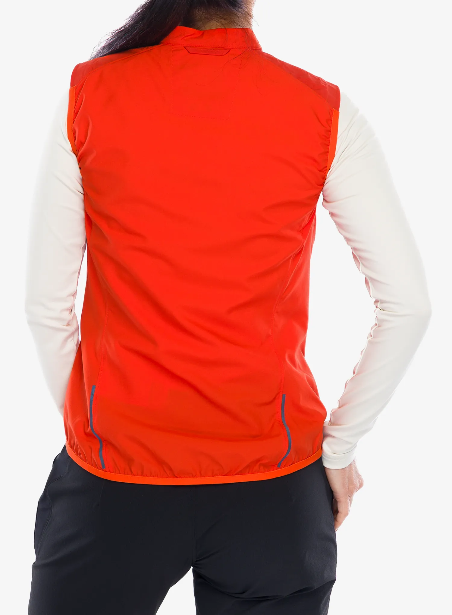 Ženski biciklistički prsluk Fjallraven Hoja Adventure Vest - flame orange