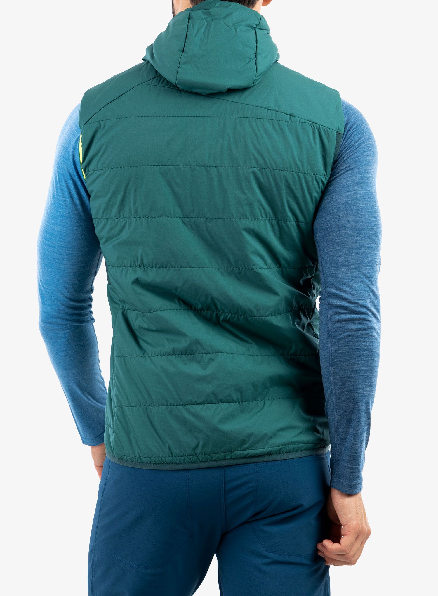 Prsluk Ortovox Swisswool Piz Duan Vest - pacific green