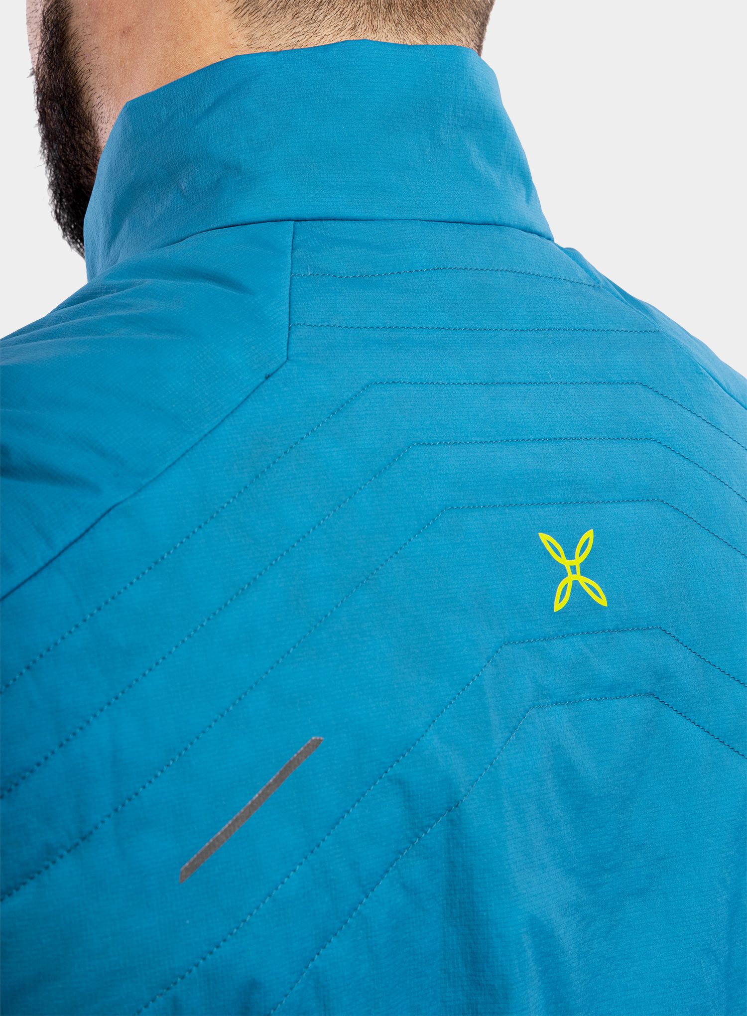 Prsluk Montura Connect Pro Vest - teal blue/acid green