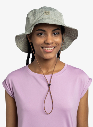 Šešir Buff Go Bucket Hat - solid pistachio