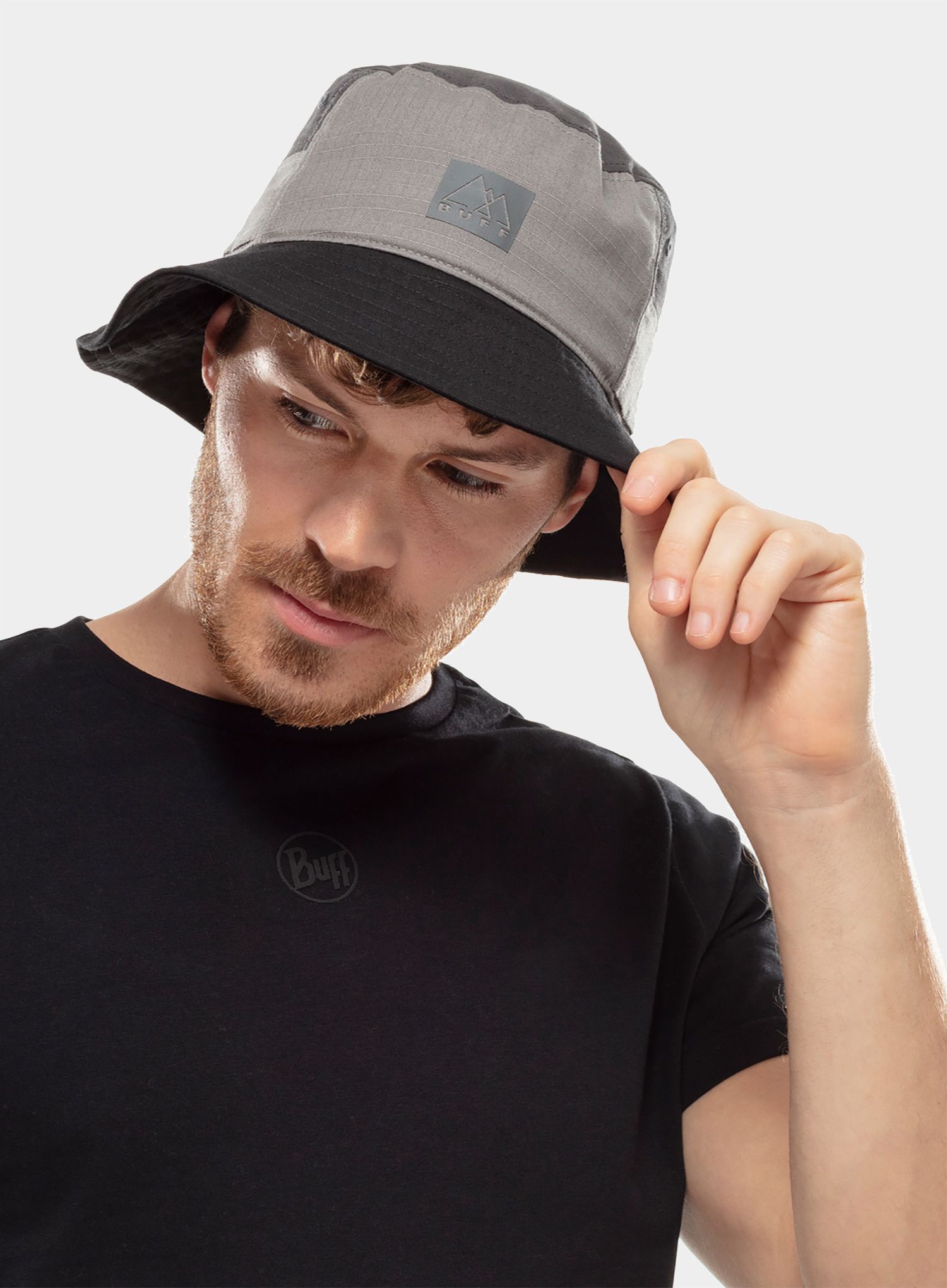 Planinarski šešir Buff Sun Bucket Hat - hak grey