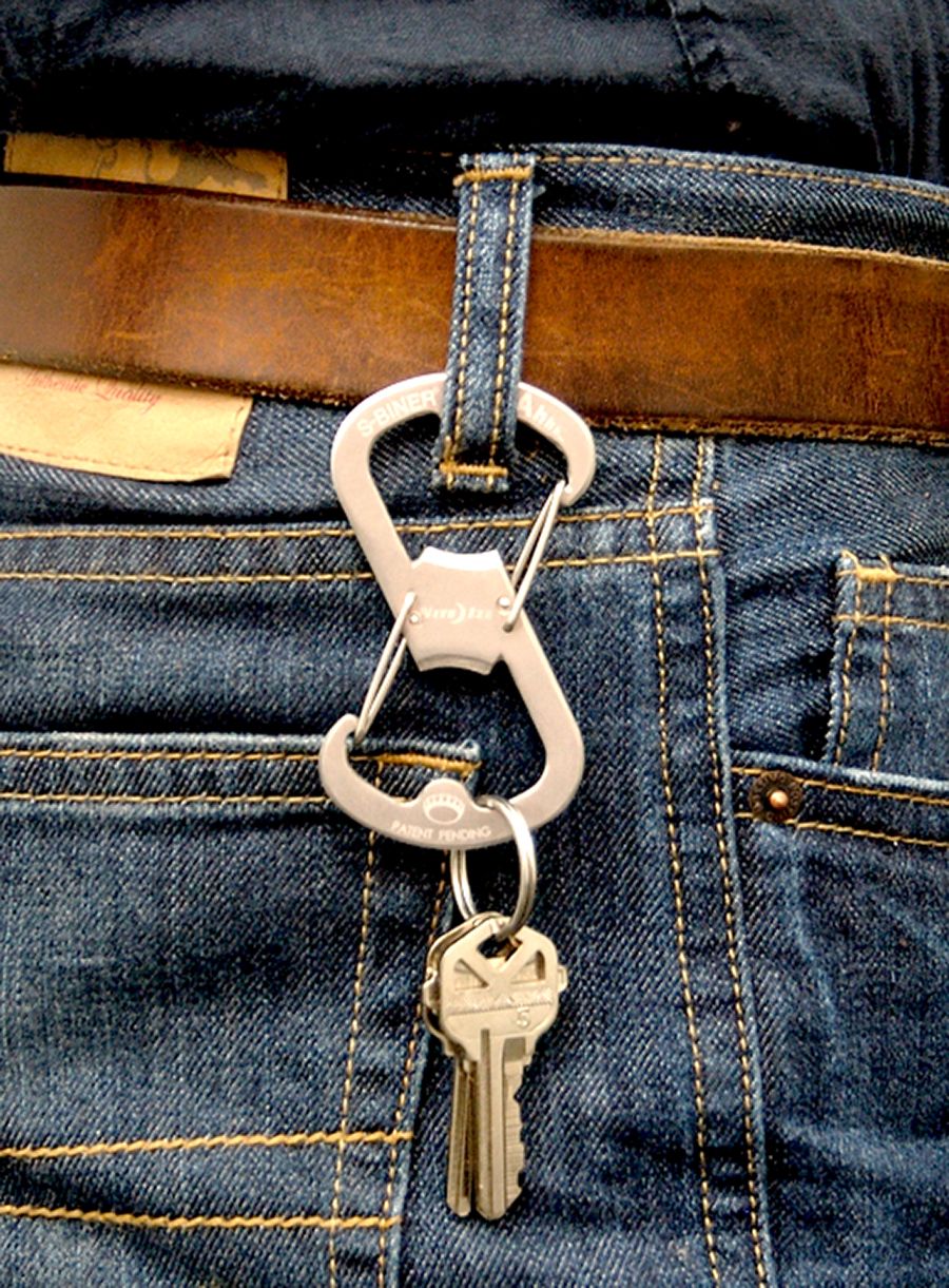 Karabiner Nite Ize S-Biner Ahhh Bottle Opener - steel