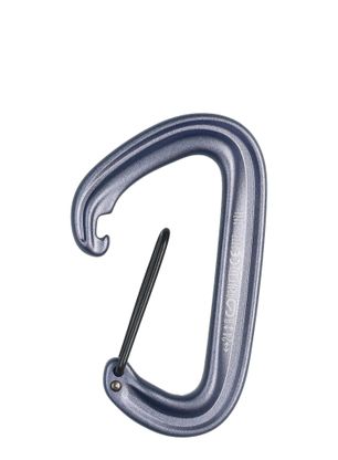 Karabiner za penjanje Black Diamond Litewire - gray